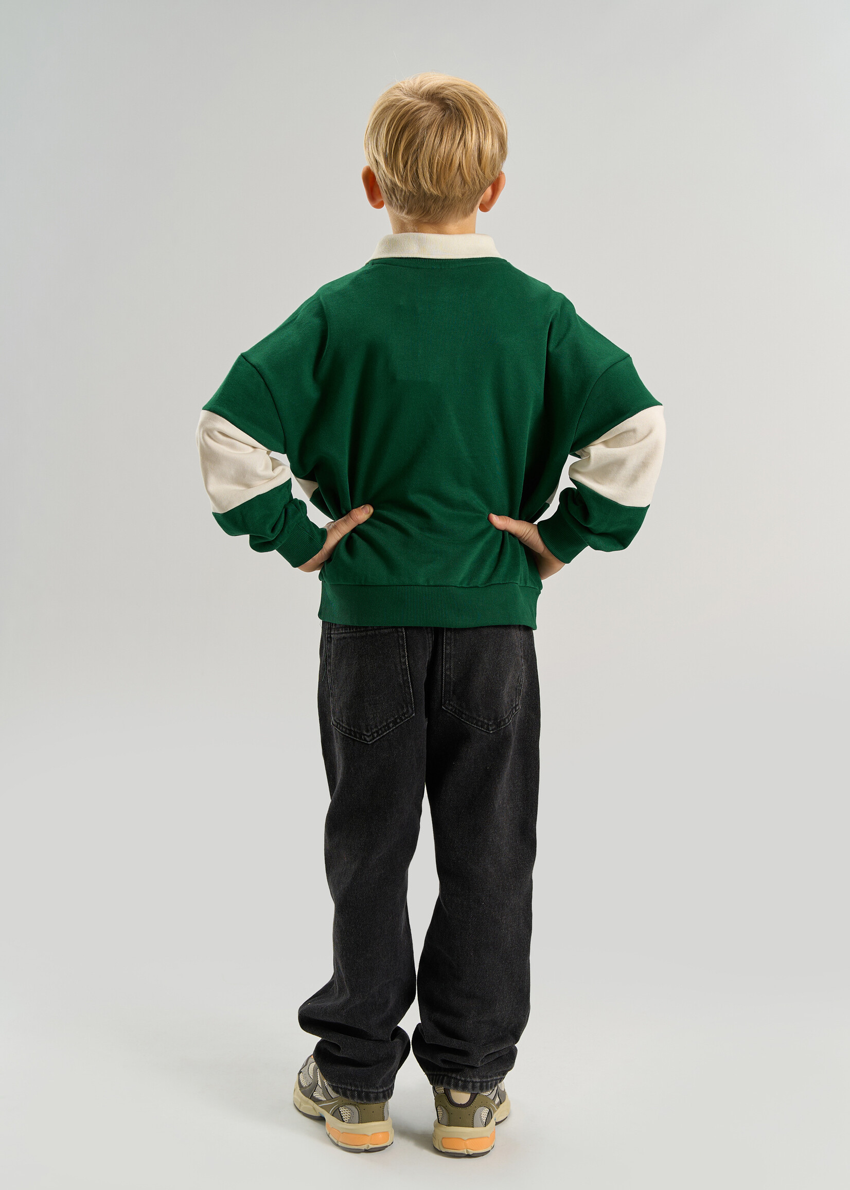 THE NEW The New | TNVirgil OS Polo Sweatshirt – June Bug