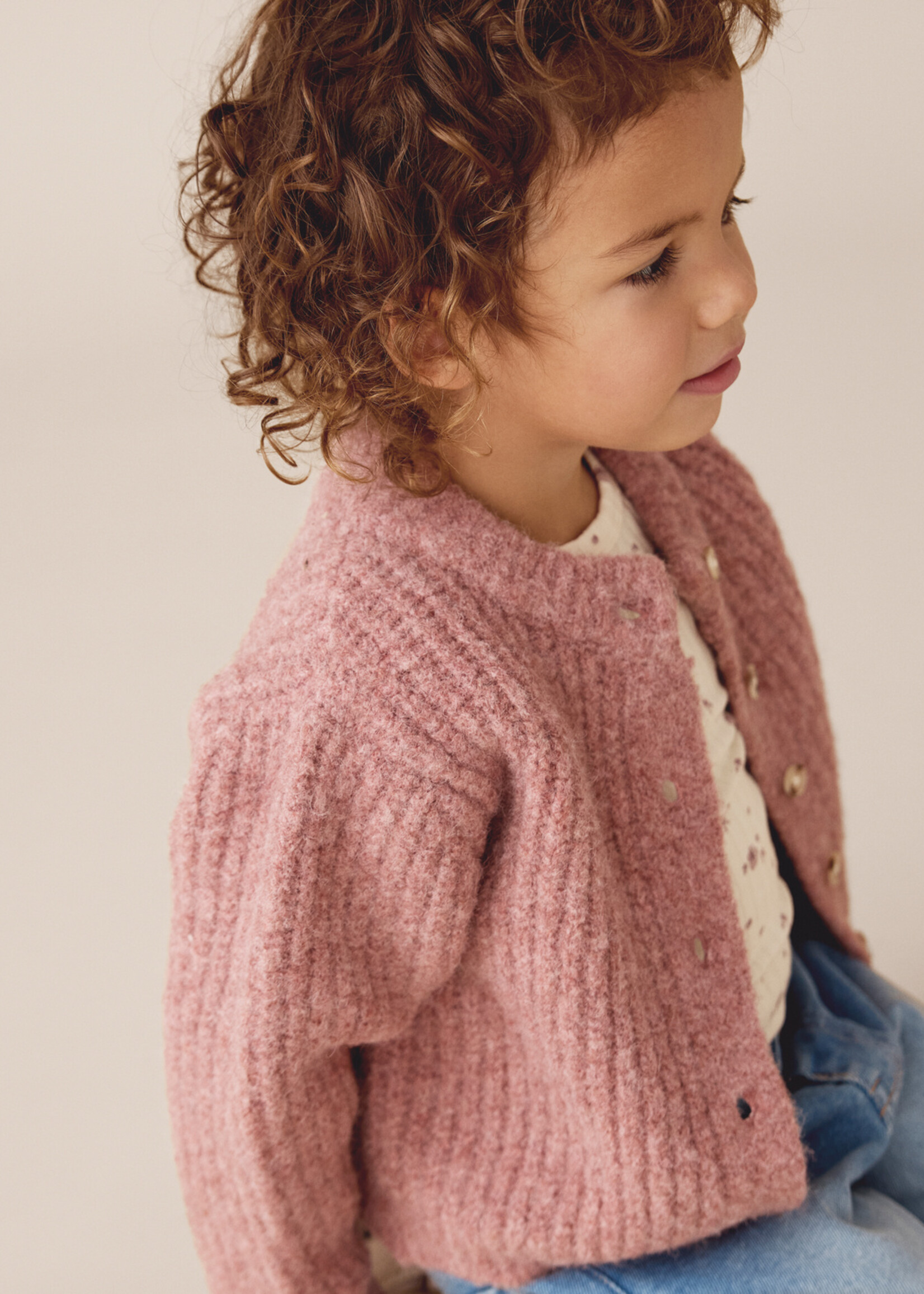 En Fant En Fant | Cardigan Knit – Burlwood