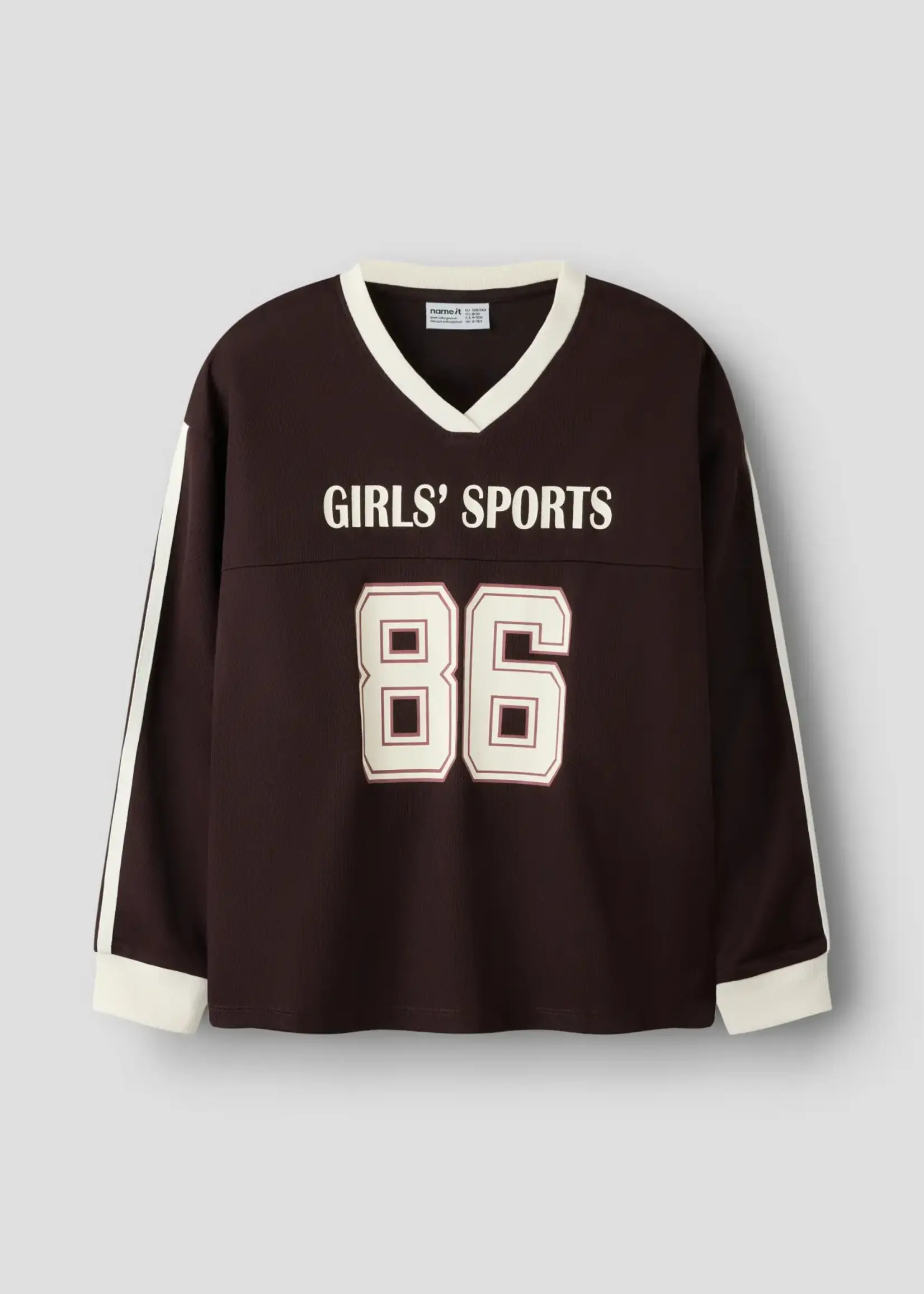 Name It Name it | NKFNANCY ls rlx top - Chocolate Plum