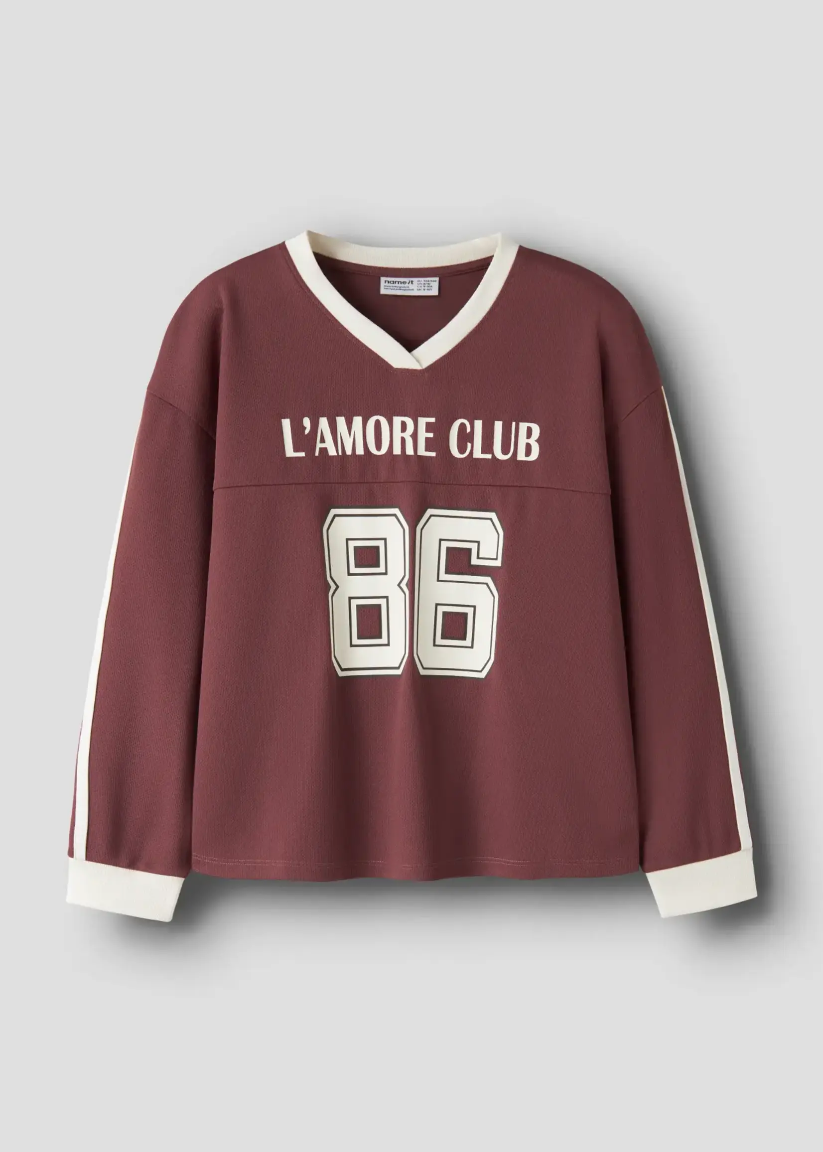 Name It Name it | NKFNANCY ls rlx top - Wild Ginger