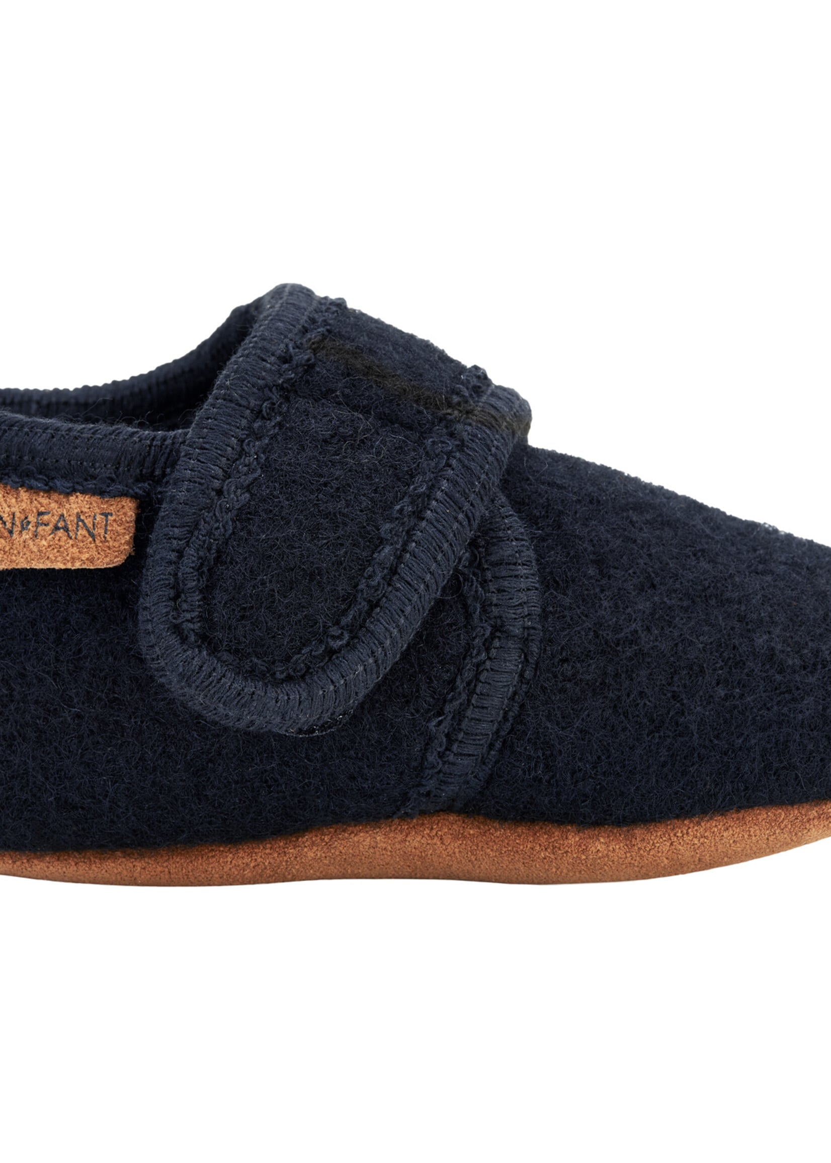 En Fant En Fant | Baby Wool slippers – Dark Navy