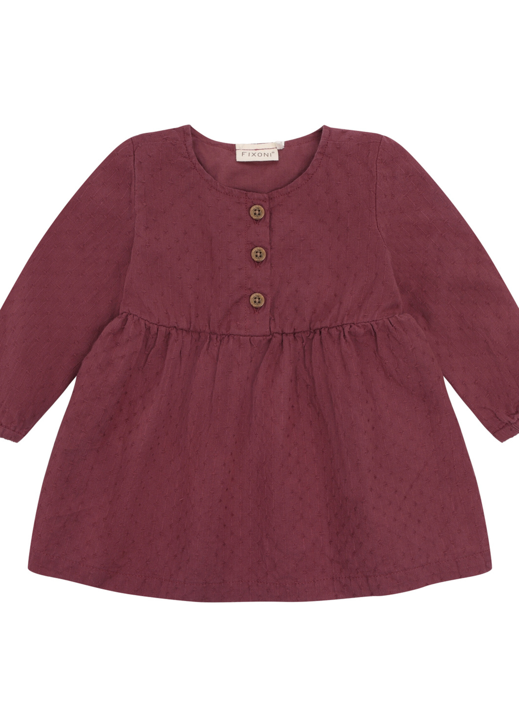 Fixoni Fixoni | Dress LS Woven – Red