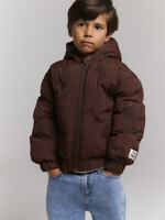 Alix The Label Alix The Label | kids woven Alix quilted coat - Warm brown