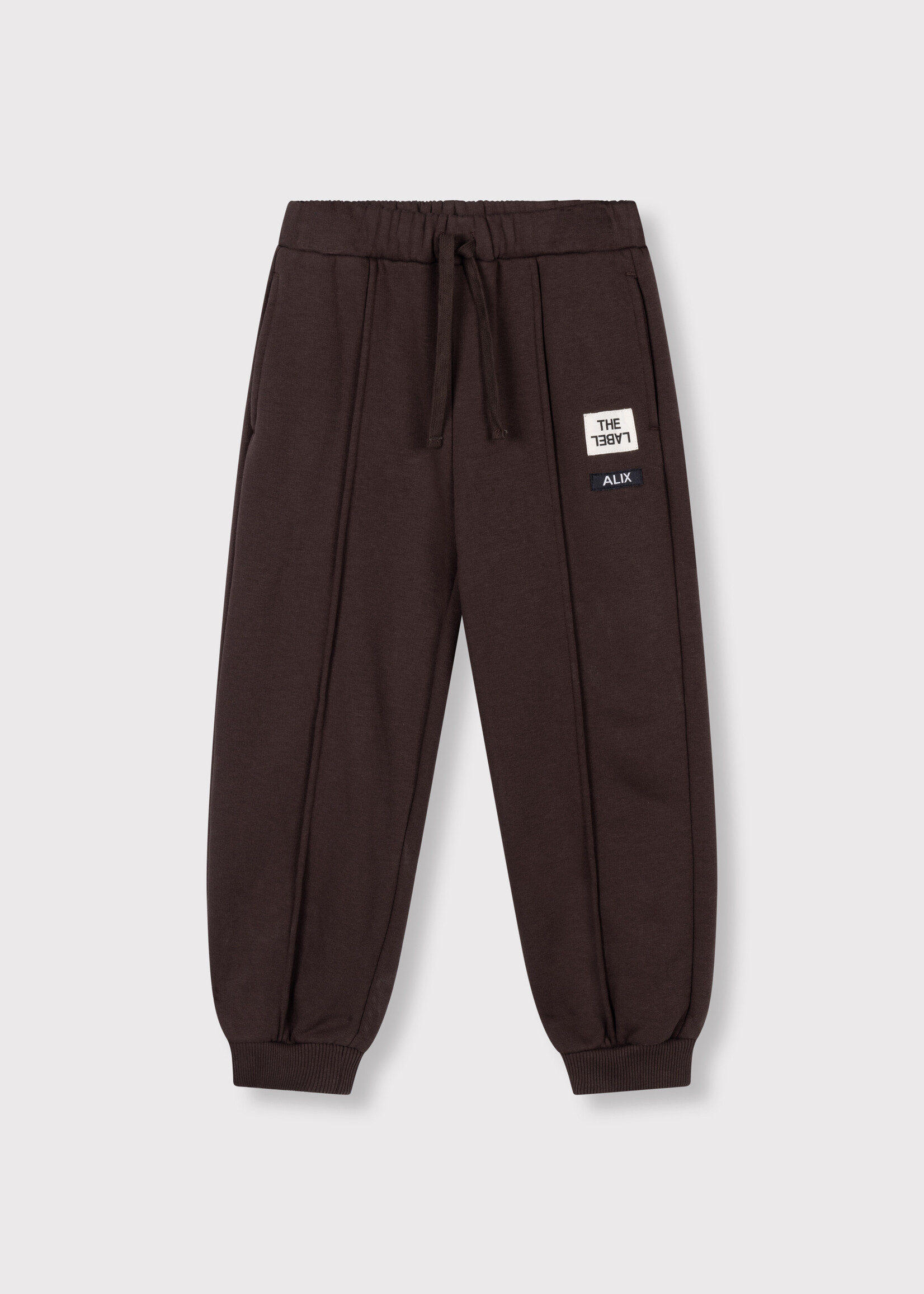 Alix The Label Alix The Label | Kids knitted pintuck pants - Warm brown
