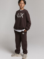 Alix The Label Alix The Label | Kids knitted world tour sweater - Warm brown