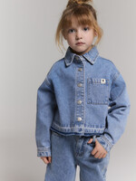 Alix The Label Alix The Label | kids woven flowy denim blouse - Mid denim blue