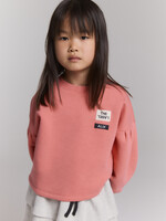 Alix The Label Alix The Label | Kids knitted cropped sweater - Bright coral