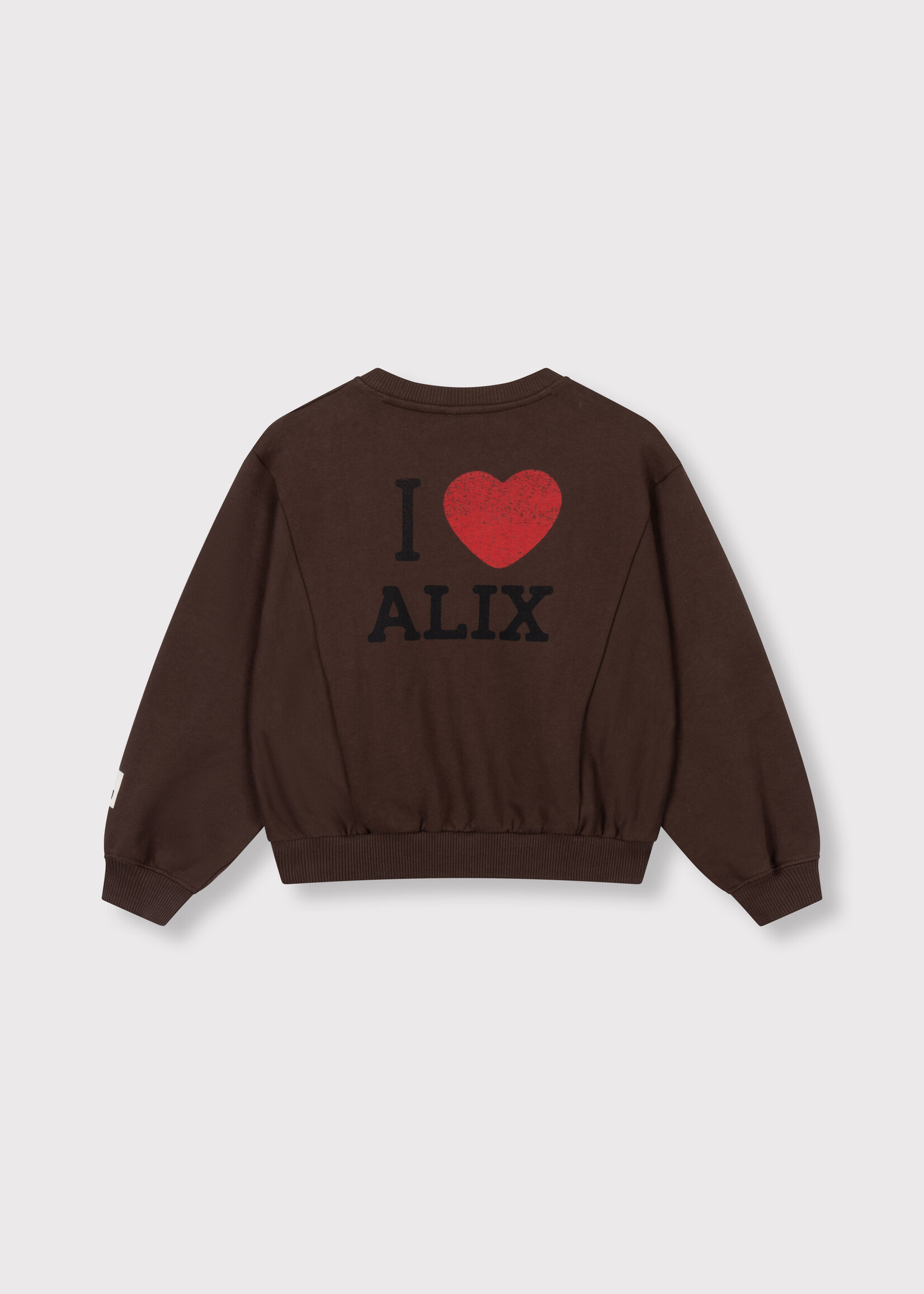 Alix The Label Alix The Label | Kids knitted batwing sweater - Warm brown