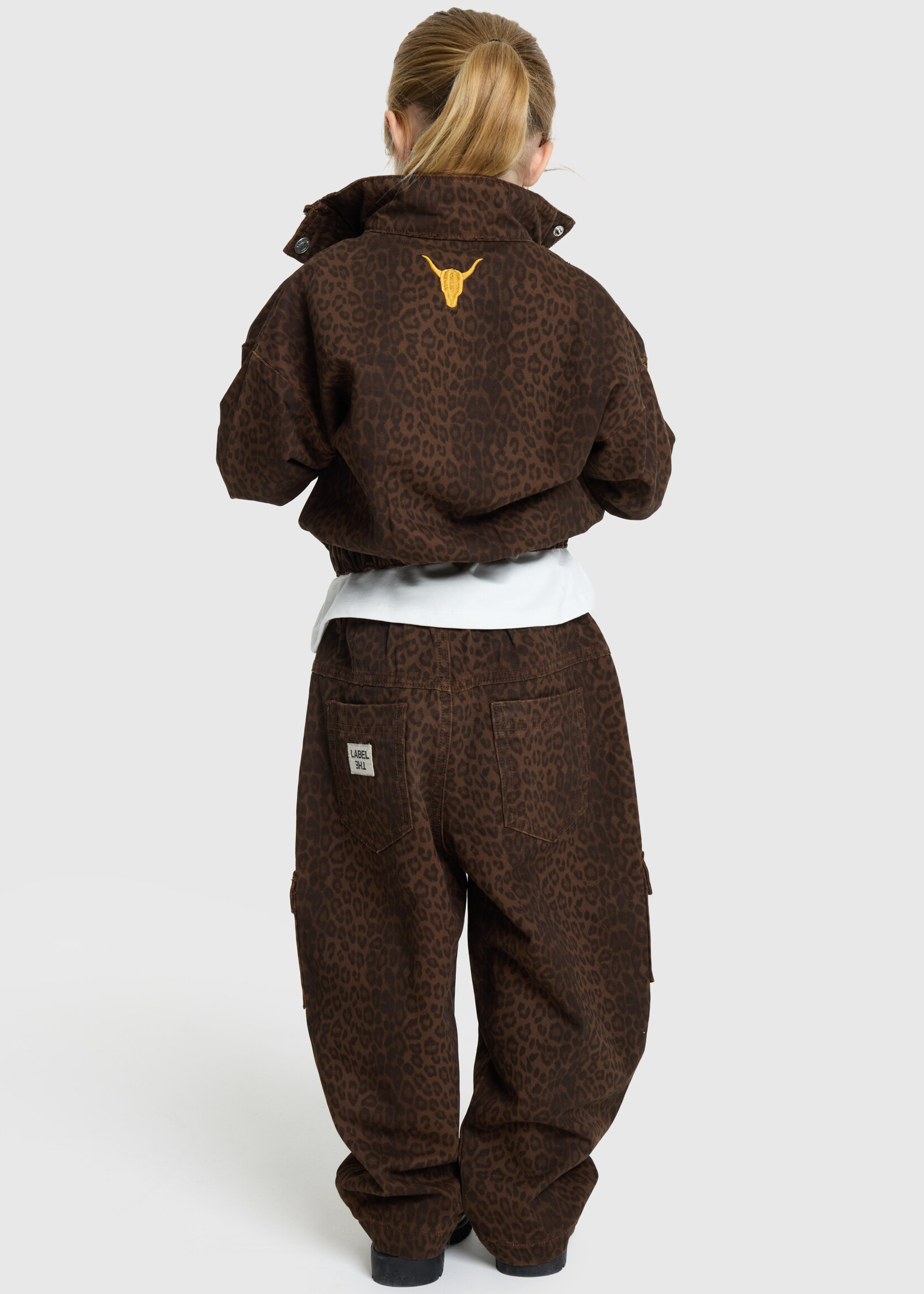 Alix The Label Alix The Label | kids woven leopard jacket - Animal