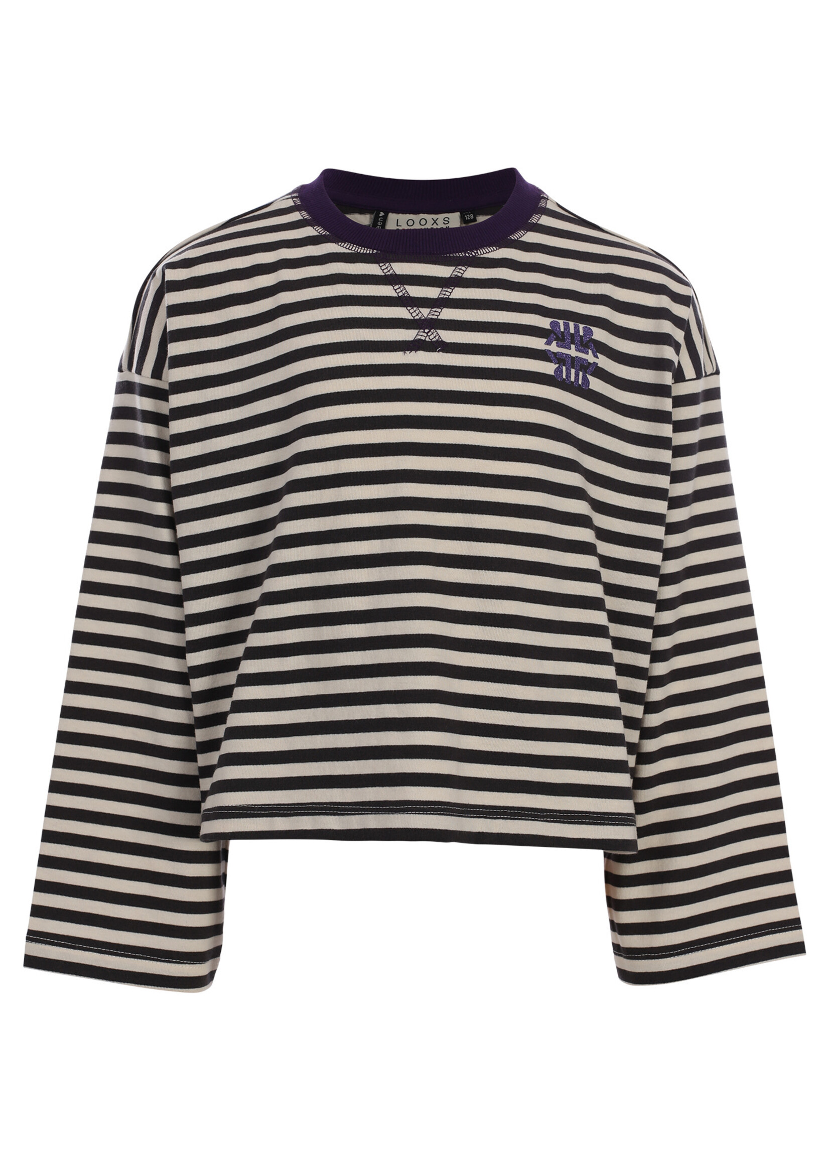 LOOXS 10sixteen LOOXS 10sixteen | 10sixteen stripe Tee - Graphite