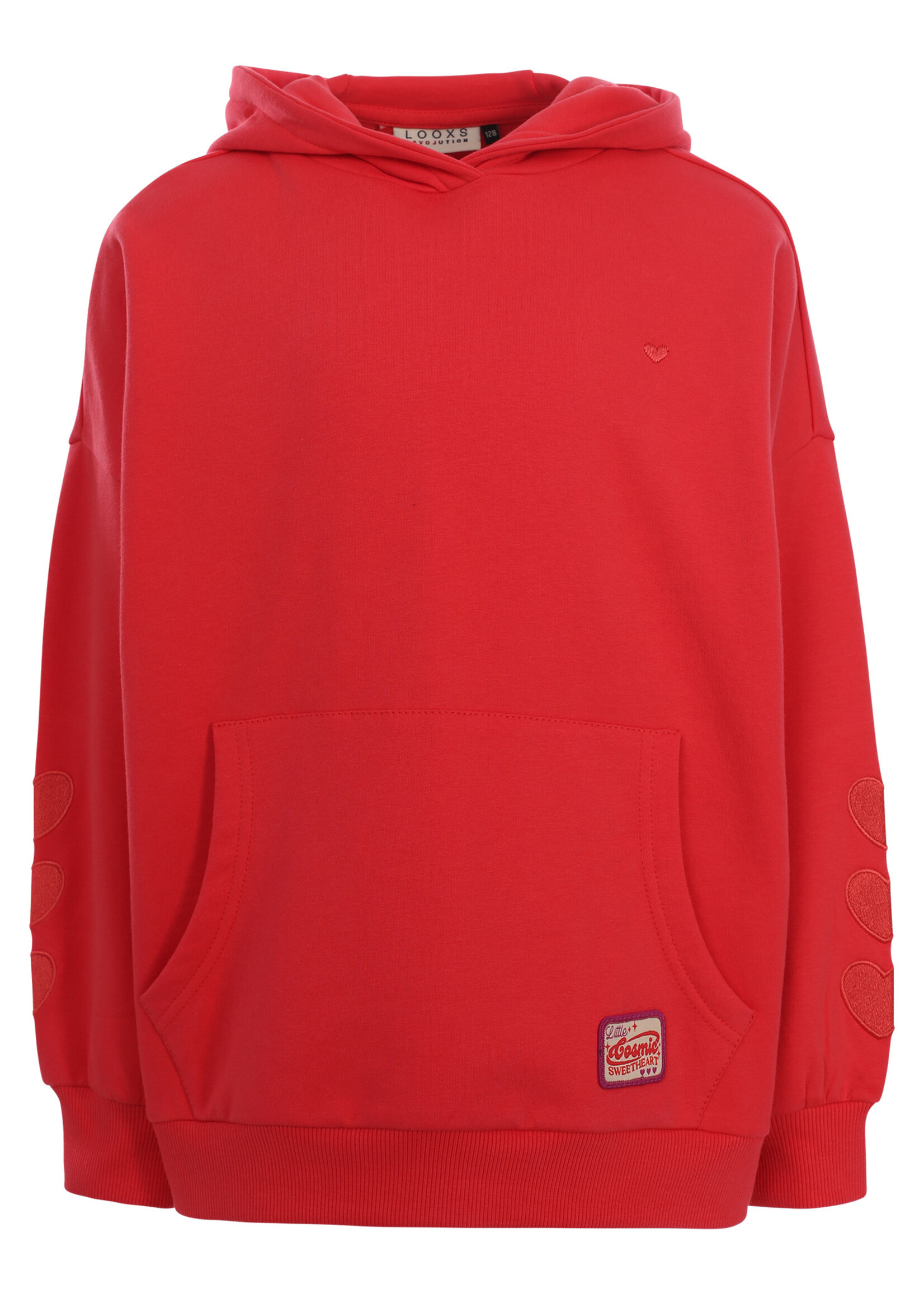 LOOXS Little LOOXS Little | Little oversized hoody - hot coral