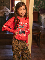 LOOXS Little LOOXS Little | Little interlock T-shirt - Fire