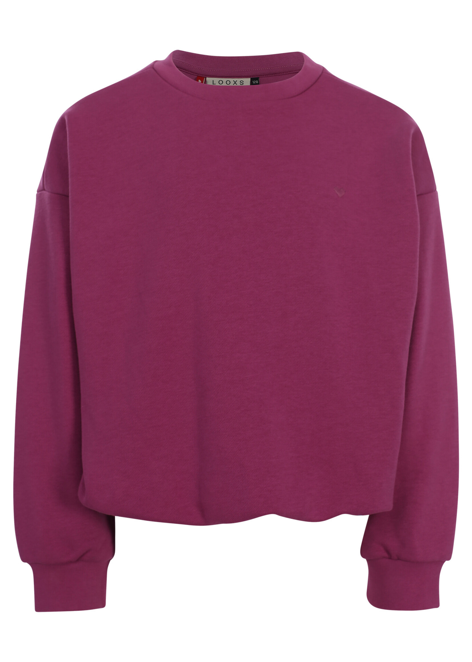 LOOXS Little LOOXS Little | Little balloon sweater - DARK VIOLET