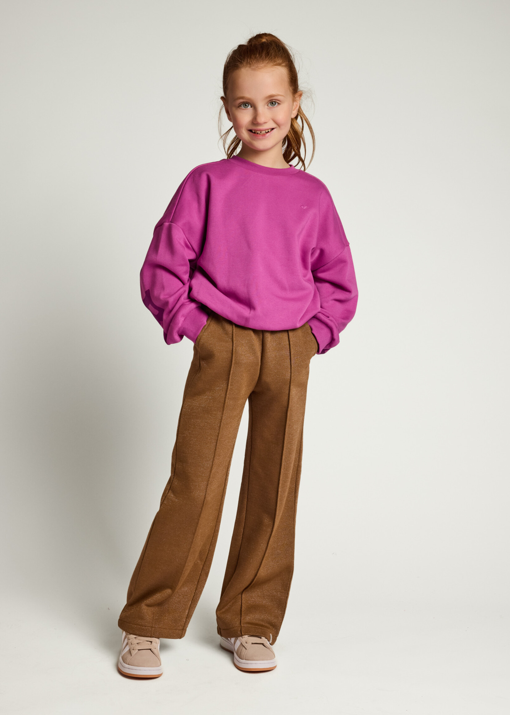 LOOXS Little LOOXS Little | Little balloon sweater - DARK VIOLET