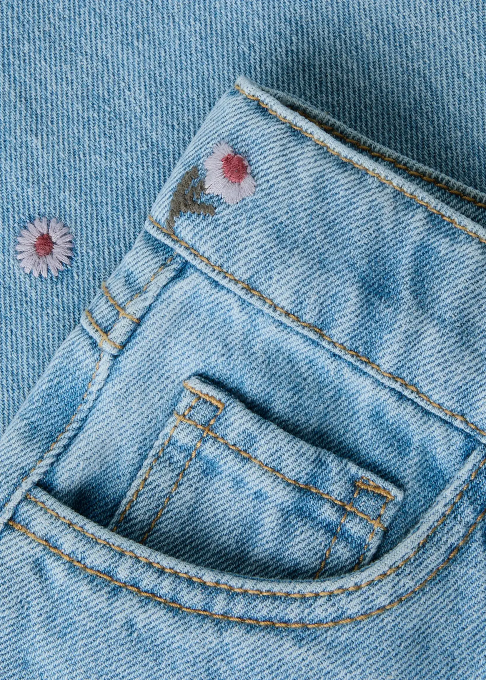 Name It Name it | NMFROSE WIDE EMB JEANS 4711-ZA