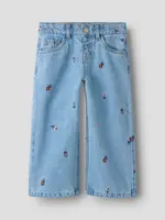 Name It Name it | NMFROSE WIDE EMB JEANS 4711-ZA