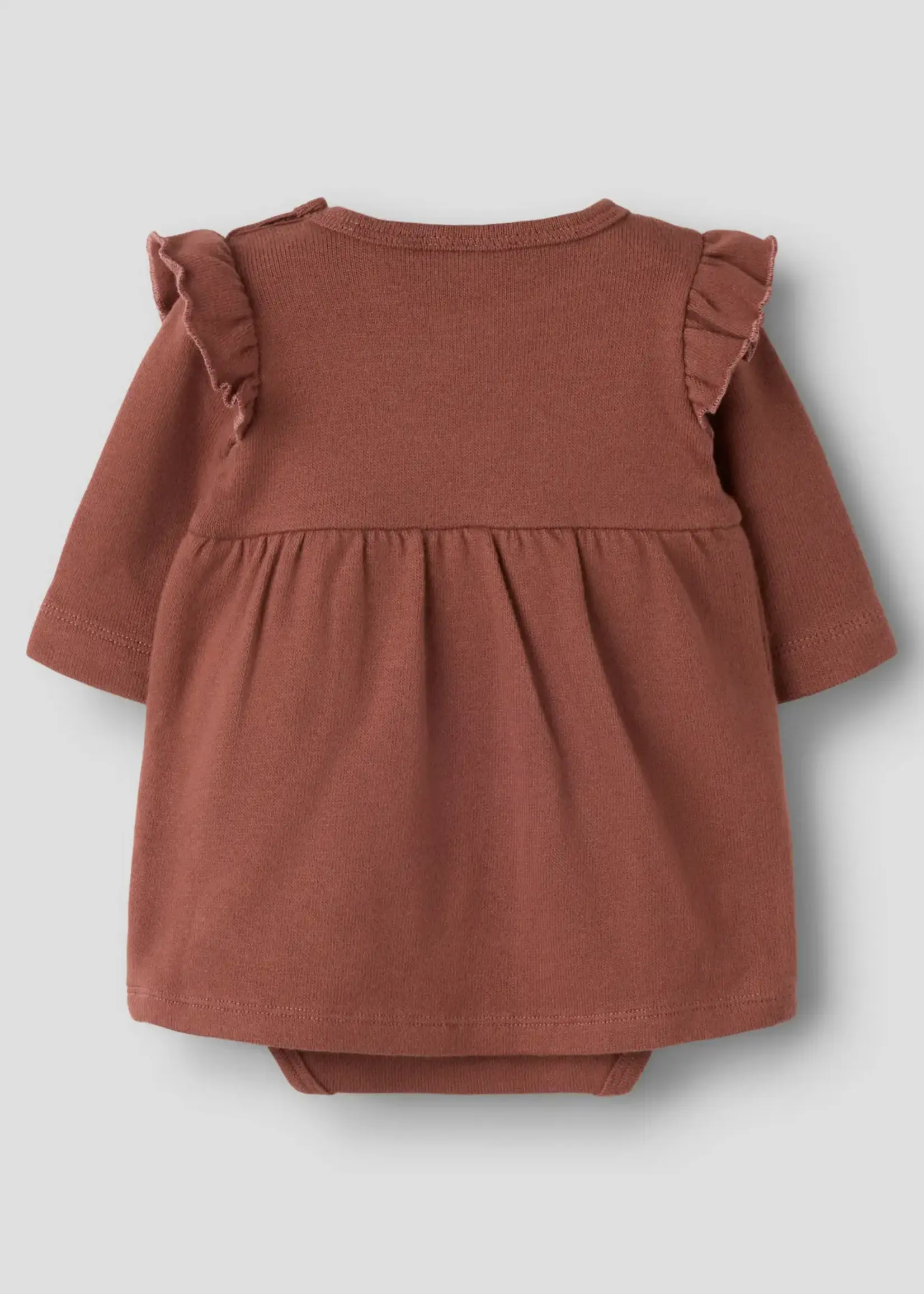 Lil’ Atelier Name it | NBFTHORO ls loose body dress lil - Mahogany
