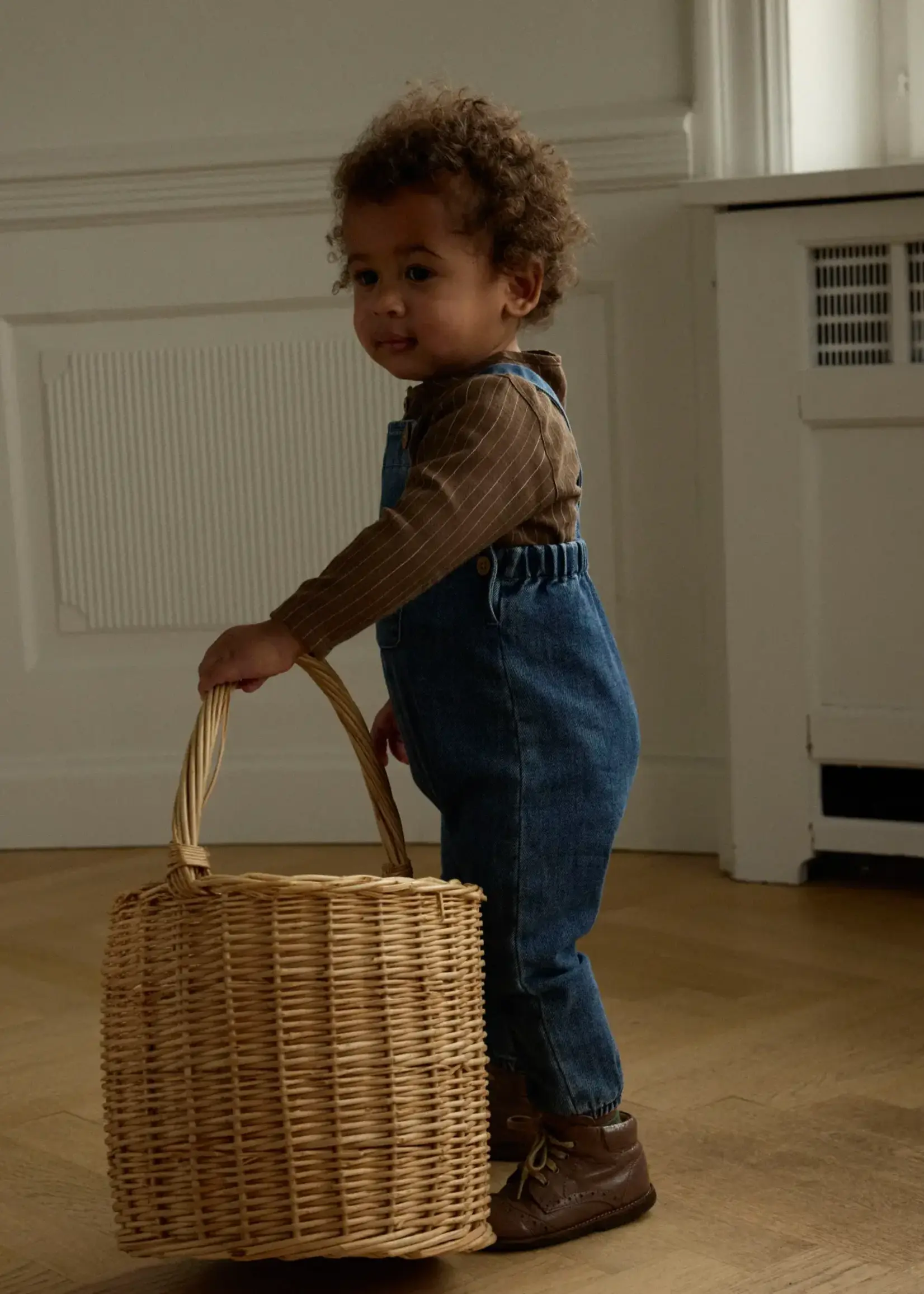 Lil’ Atelier Lil' Atelier | NBMOBELLO DNM OVERALL - Dark Blue Denim
