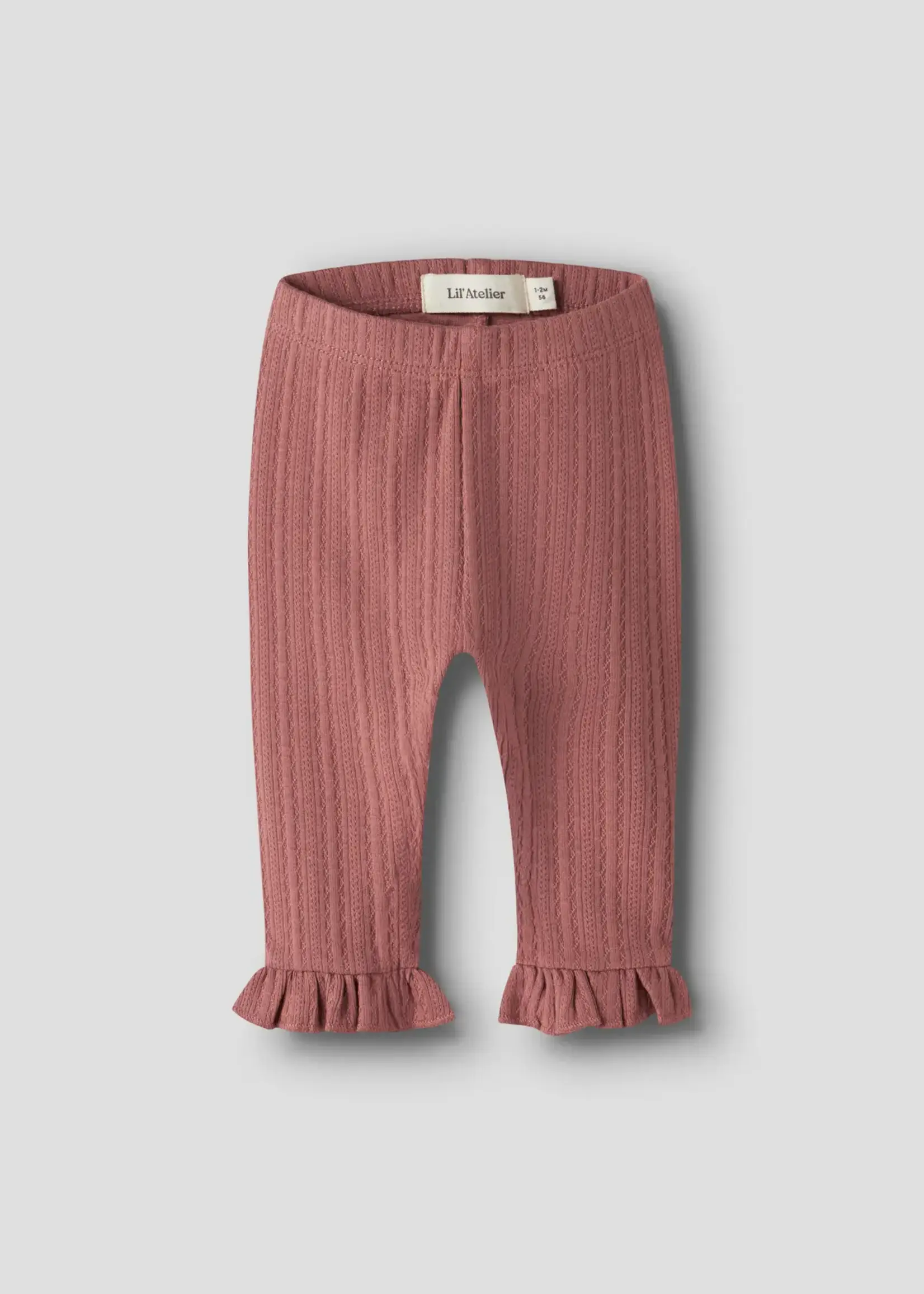 Lil’ Atelier Lil'Atelier | NBFONELA slim leggings lil - Withered Rose