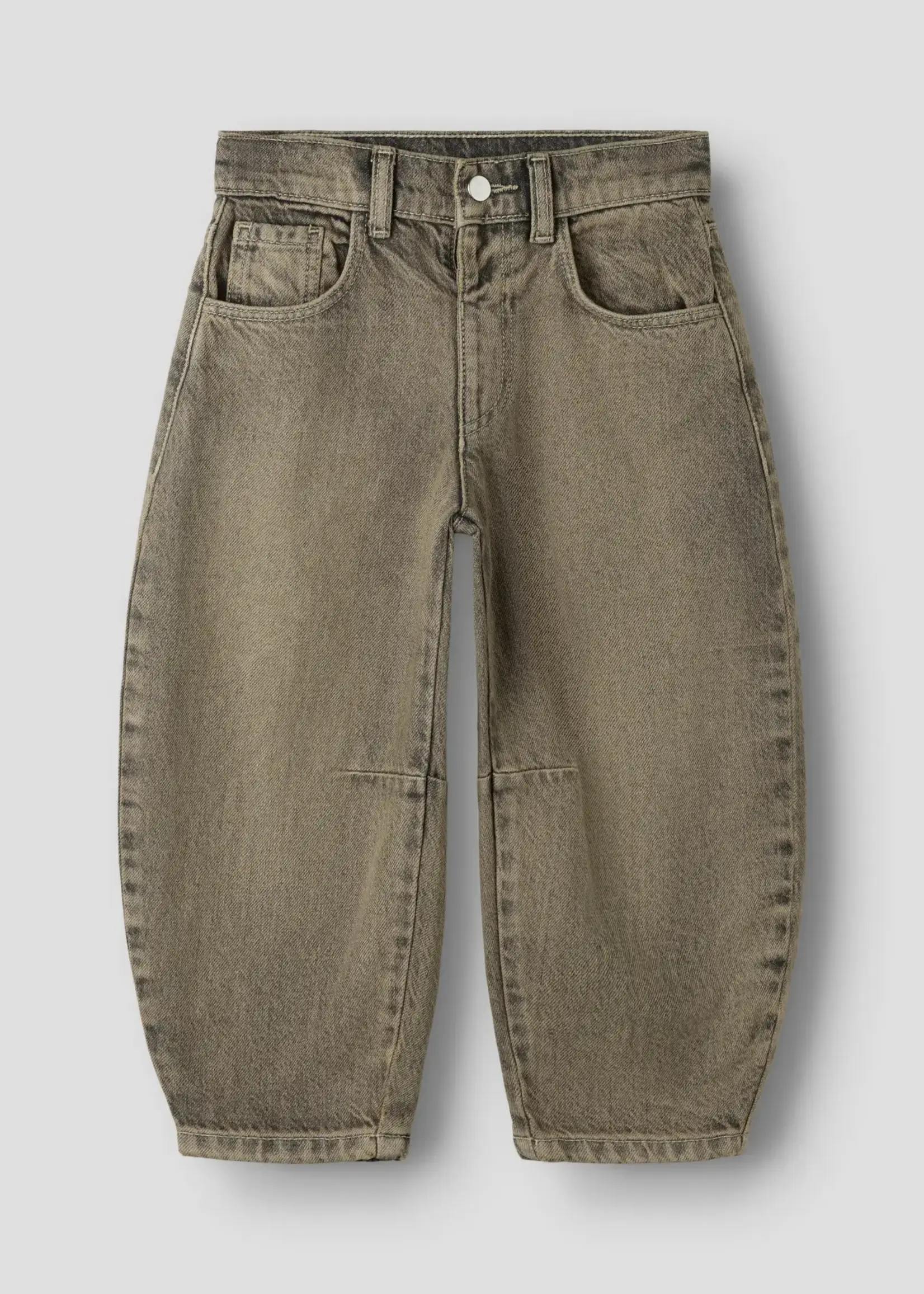 Name It Name It | NMMBEN BARREL JEANS - Brown Denim
