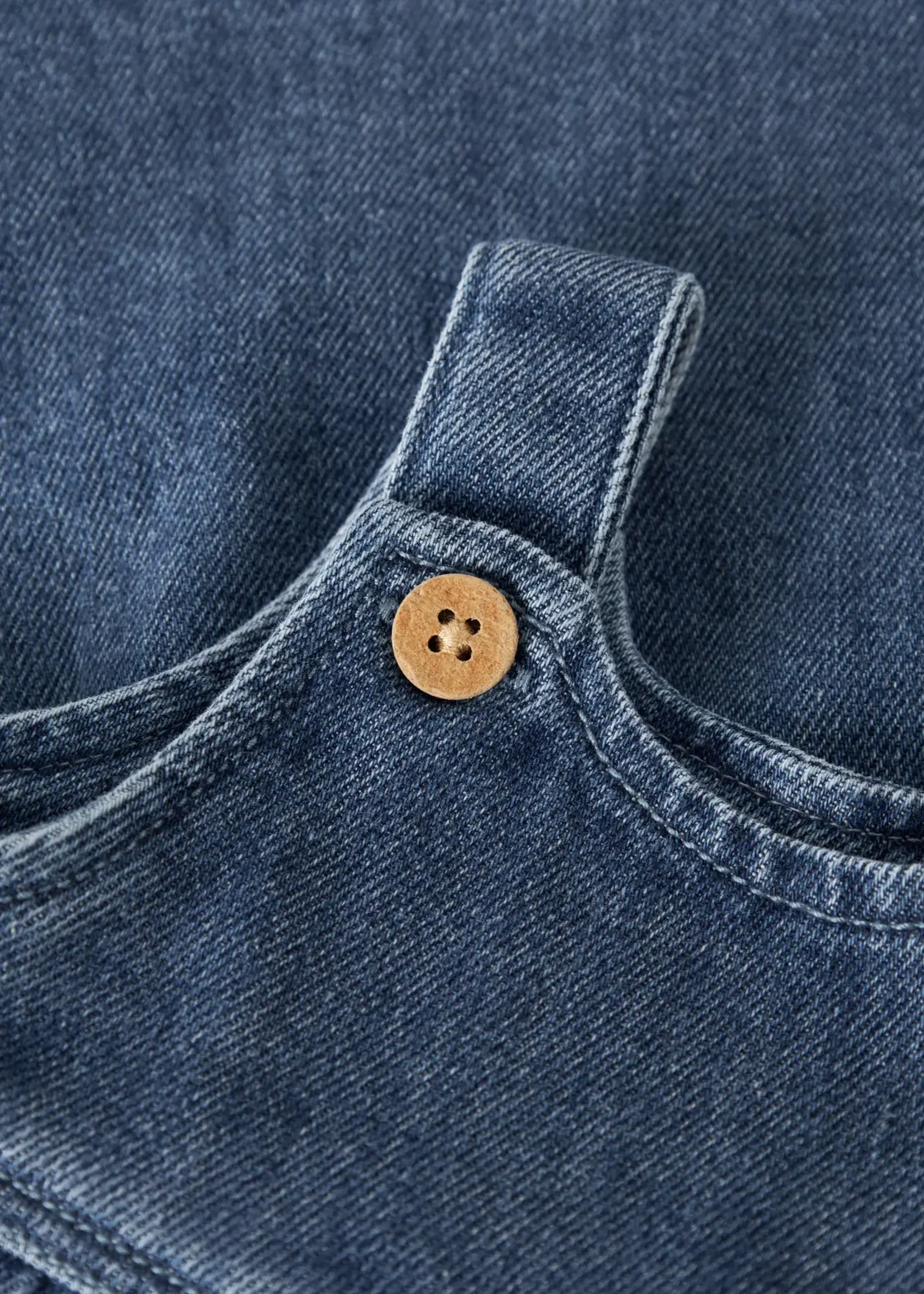 Lil’ Atelier Lil' Atelier | NBFOBELLO LOOSE DMN SPENCER - Dark Blue Denim
