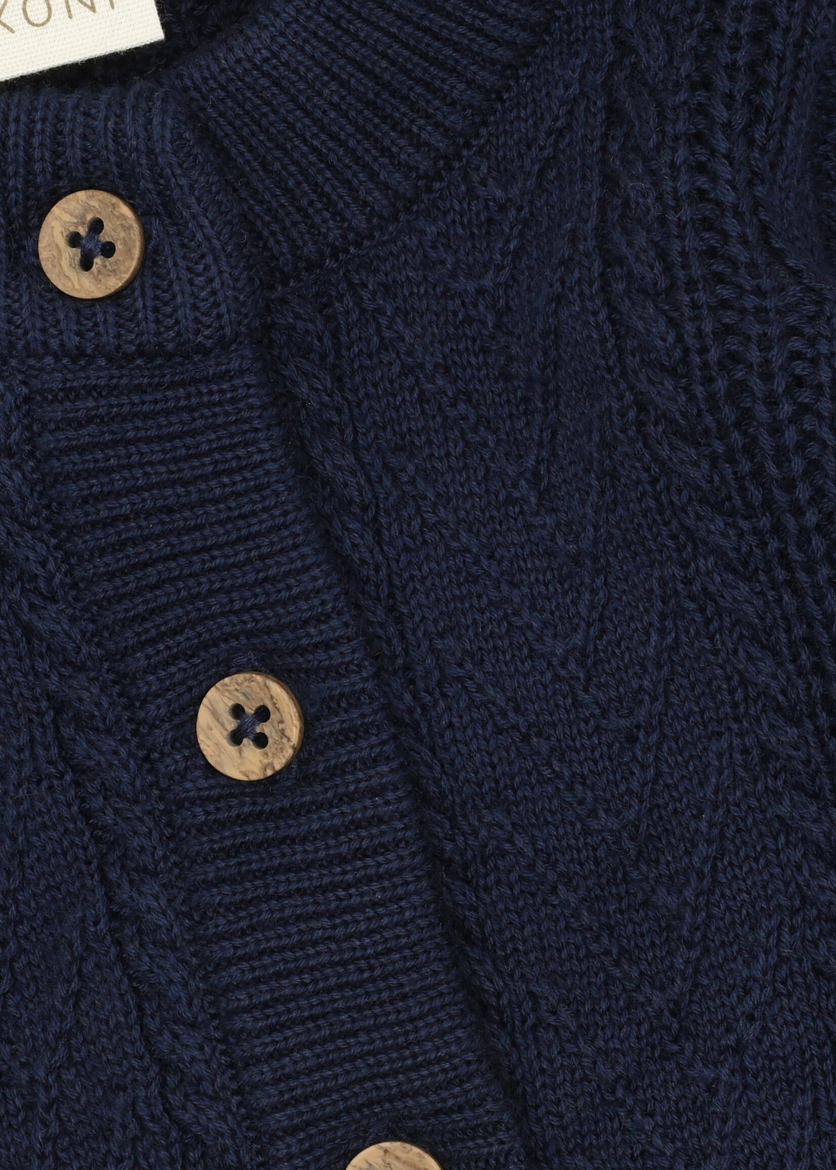 Fixoni Fixoni | Cardigan Knit – Dark Navy