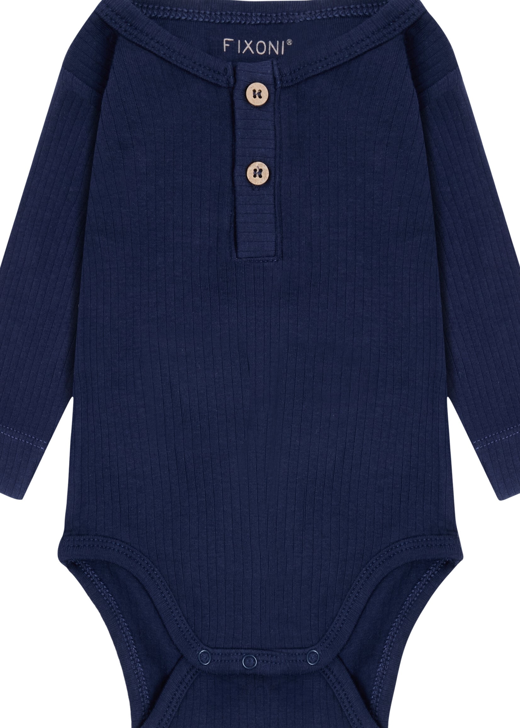 Fixoni Fixoni | Body LS Rib – Dark Navy