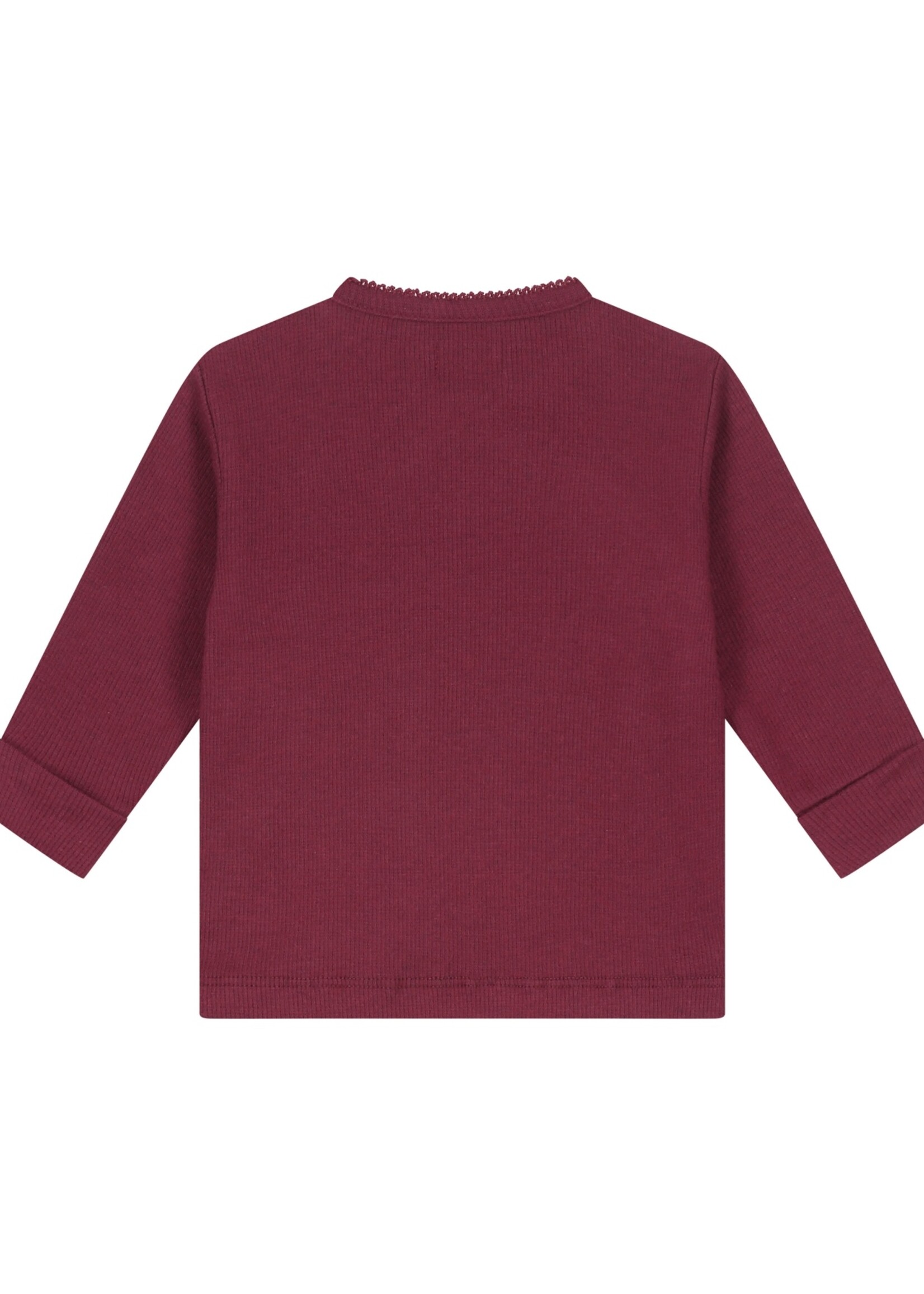 A Tiny Story A Tiny Story | baby t-shirt long sleeve – Dark Red