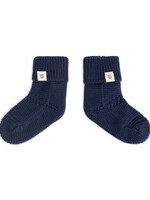 A Tiny Story A Tiny Story | baby slippers – Dark Blue