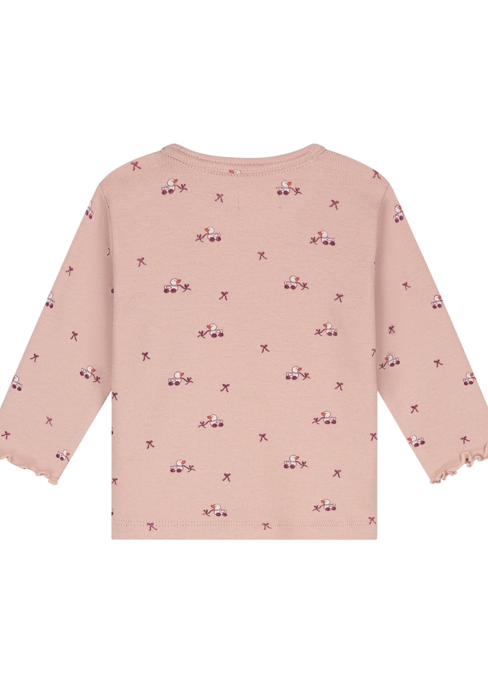 A Tiny Story A Tiny Story | baby t-shirt long sleeve - Old pink 6505