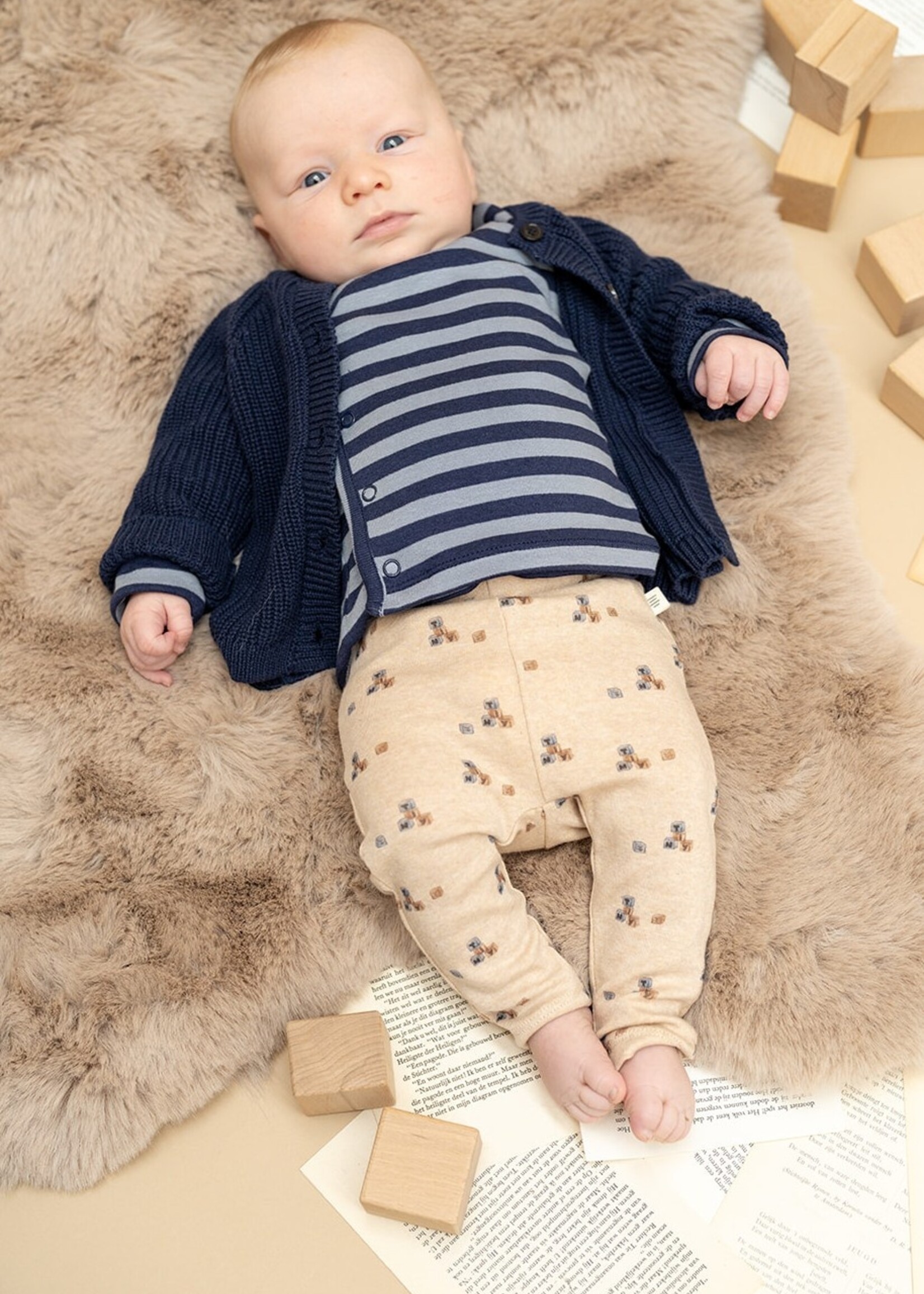 A Tiny Story A Tiny Story | baby t-shirt long sleeve - Dark Blue 4004