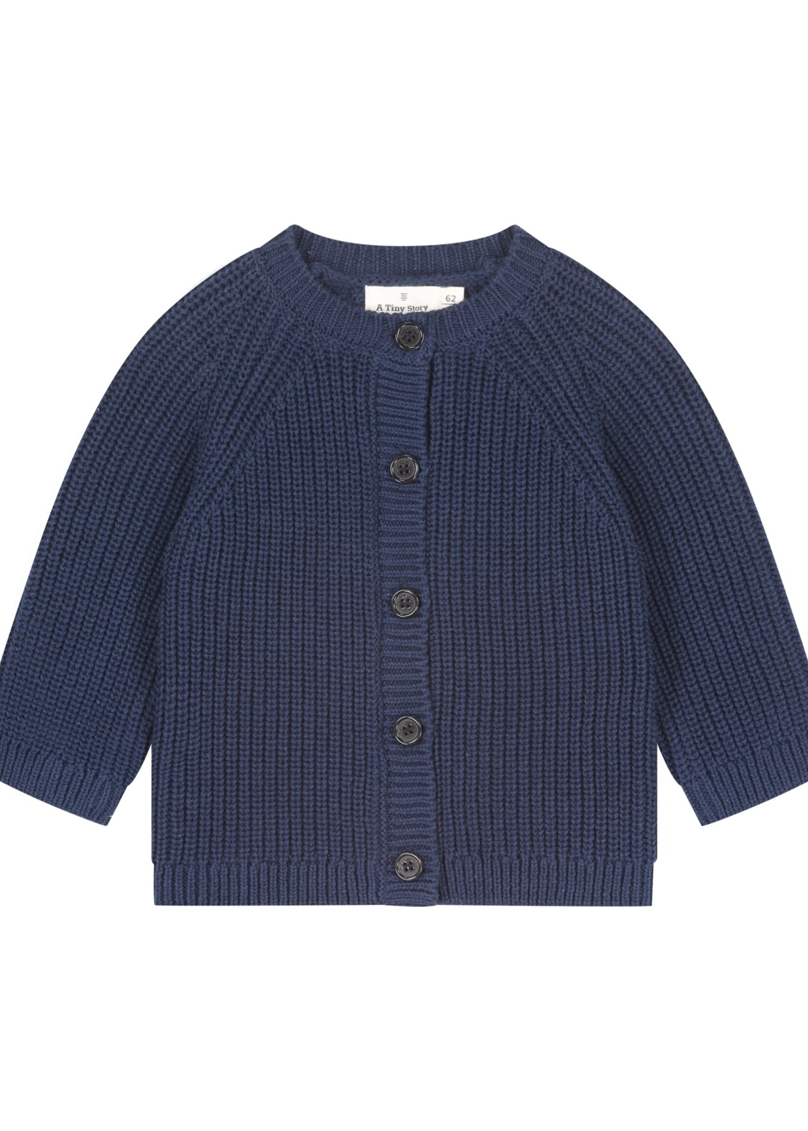 A Tiny Story A Tiny Story | baby cardigan – Dark Blue