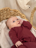 A Tiny Story A Tiny Story | baby pullover – Dark red