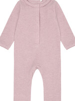 Fixoni Fixoni | Romper LS Melange Rib – Rose