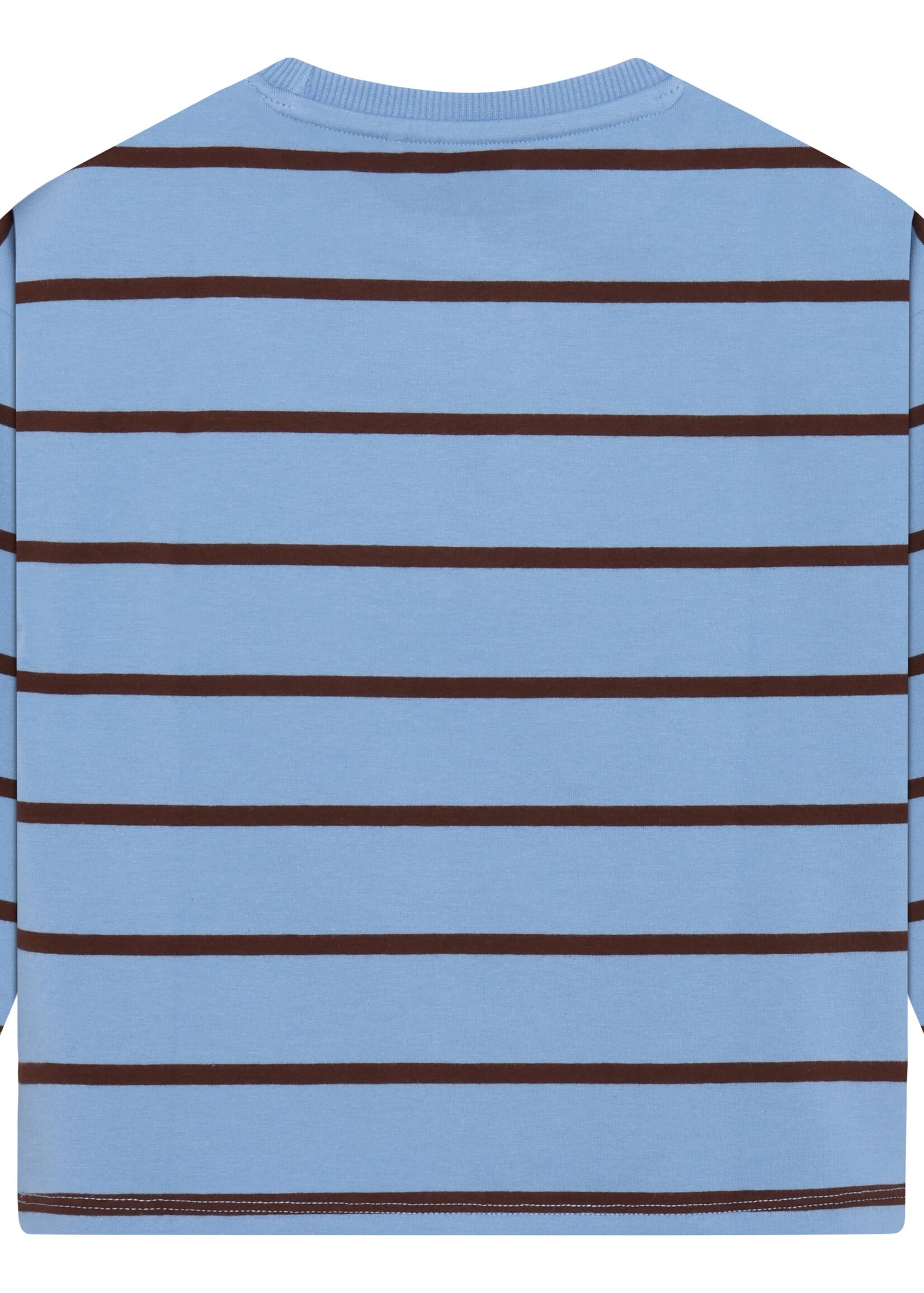 En Fant En Fant | T-shirt LS Stripe Oversize – Bel Air Blue