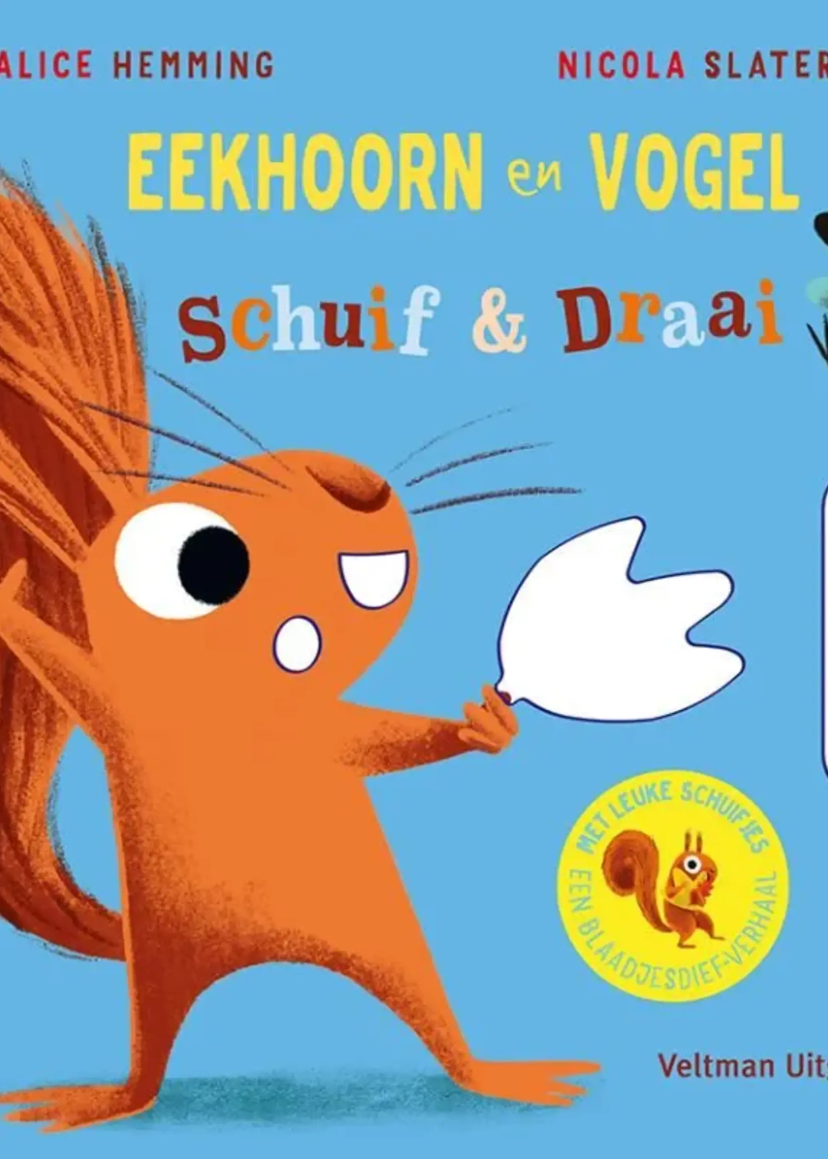 Eekhoorn en Vogel - schuif & draai