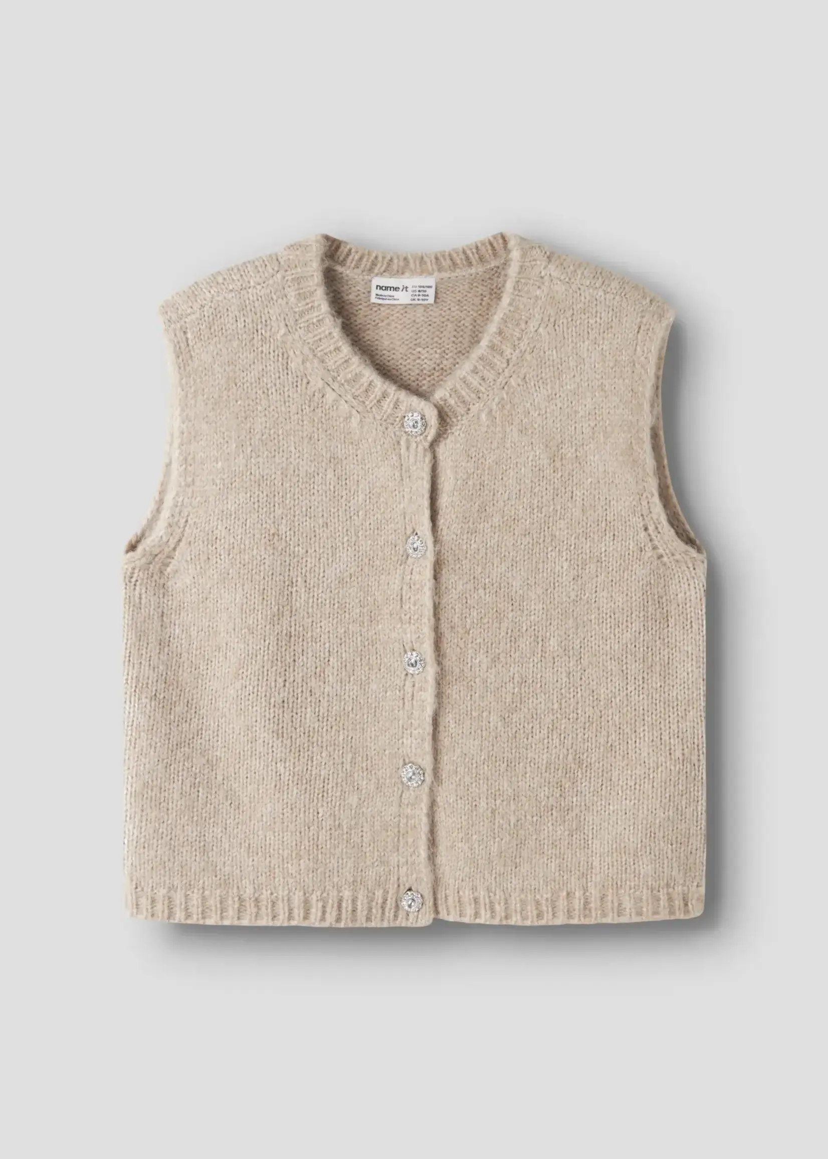 Name It Name it | NKFRRETA knit vest - Peyote Melange