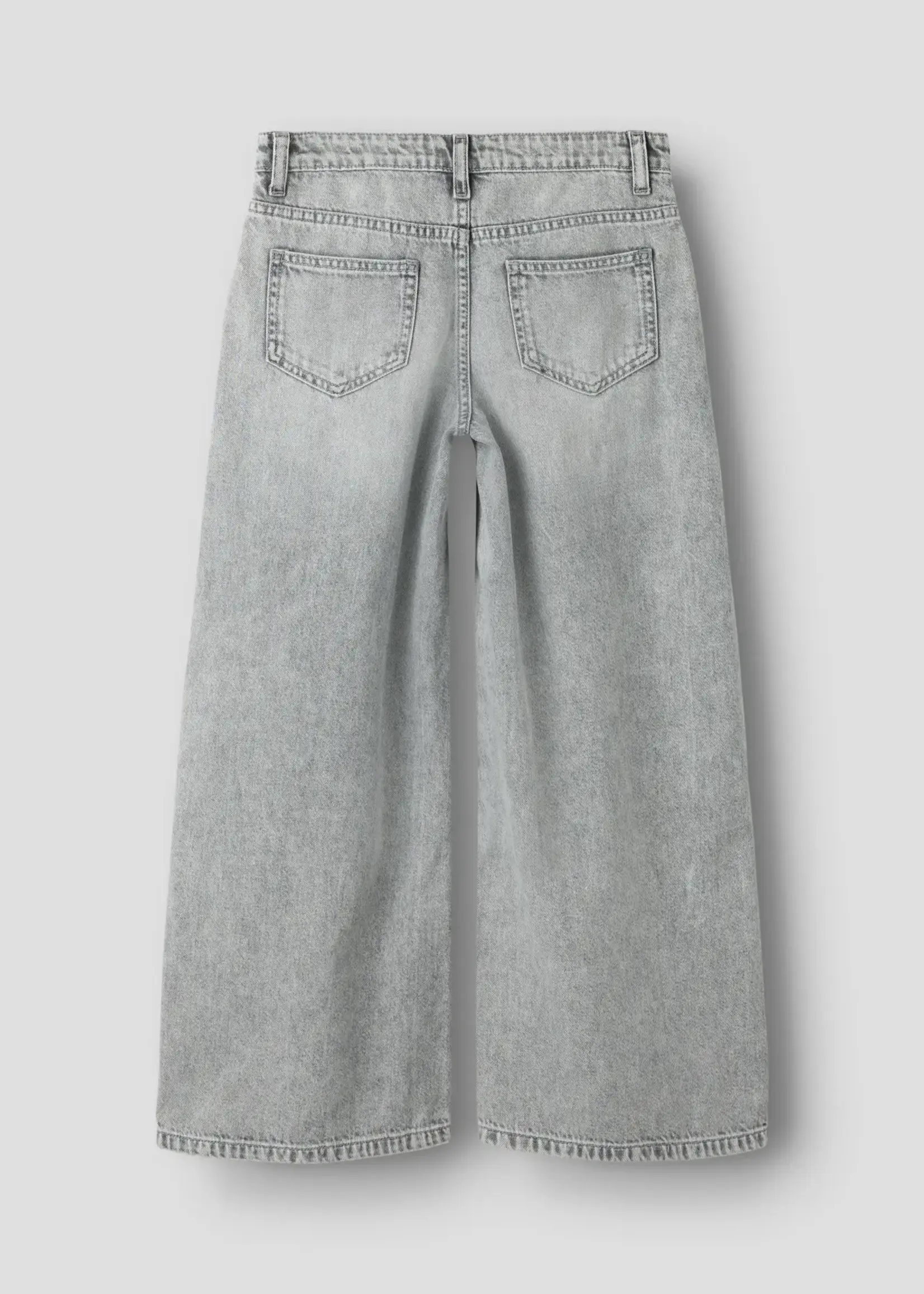 Name It Name it | NKFBELLA x-wide closure jeans 8181-BE - Light Grey Denim