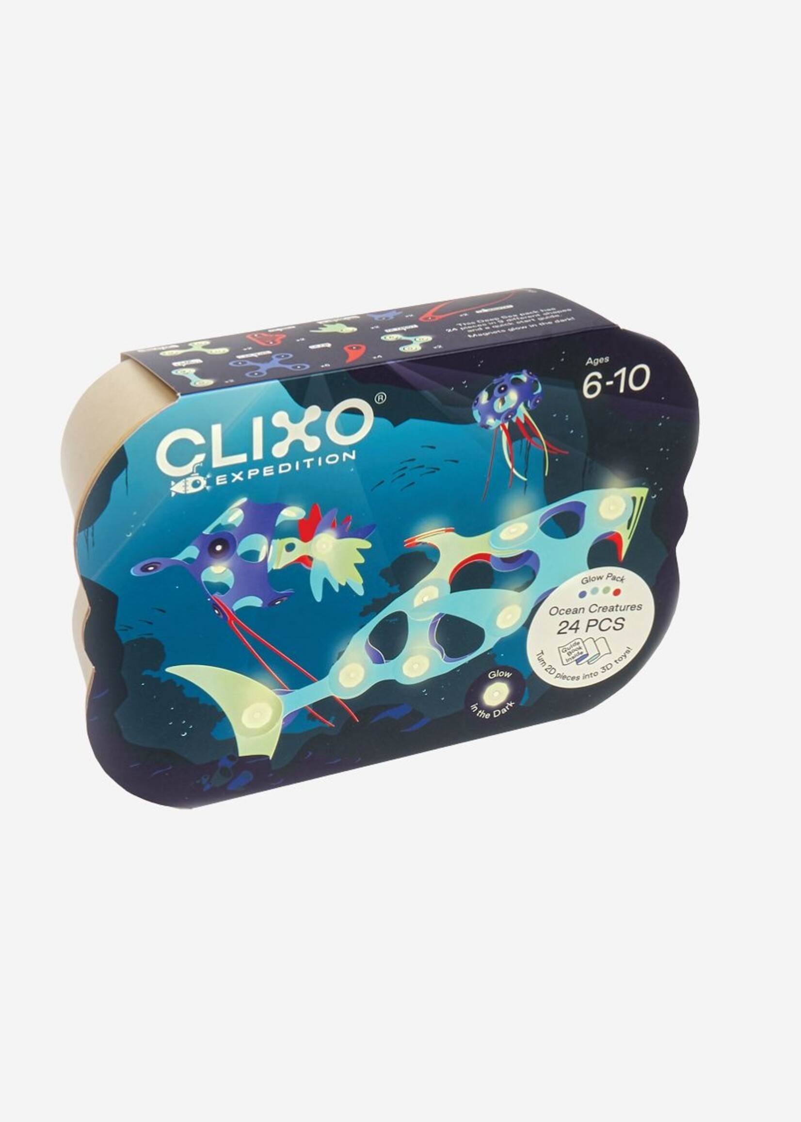 Clixo Clixo | Ocean Creatures - Adventure Pack