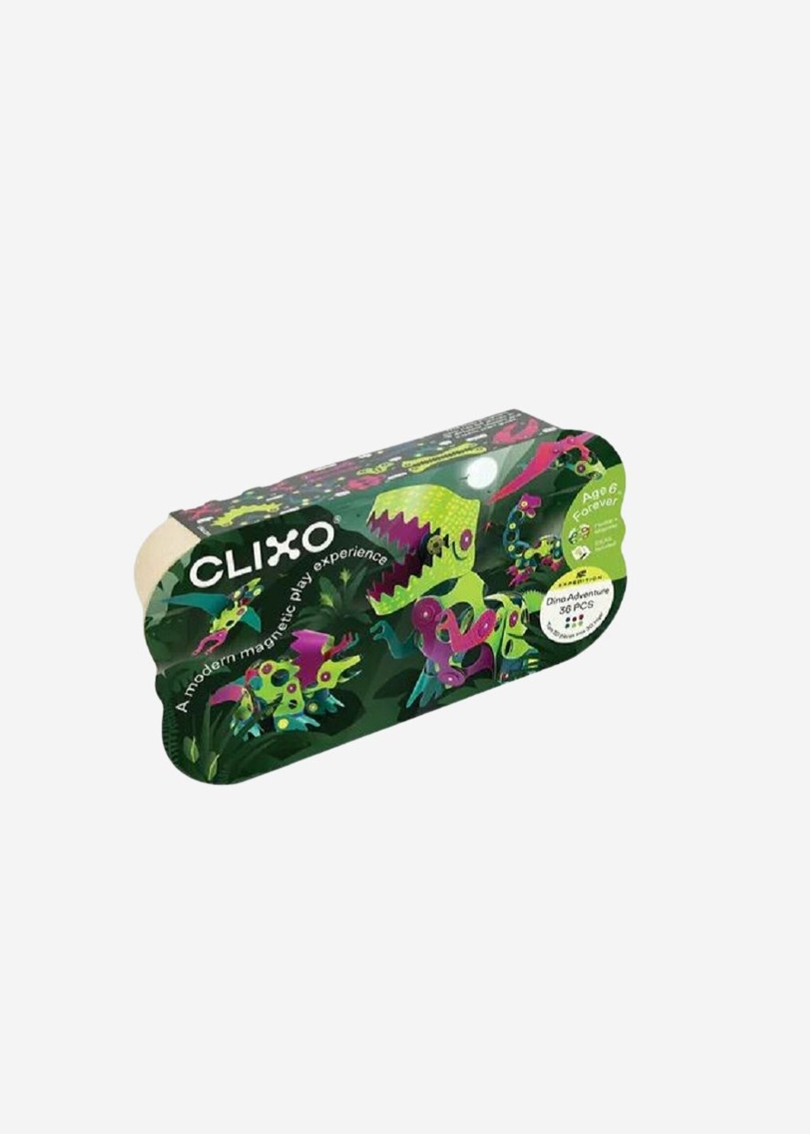 Clixo Clixo | Dino Adventure Set - Set van 36