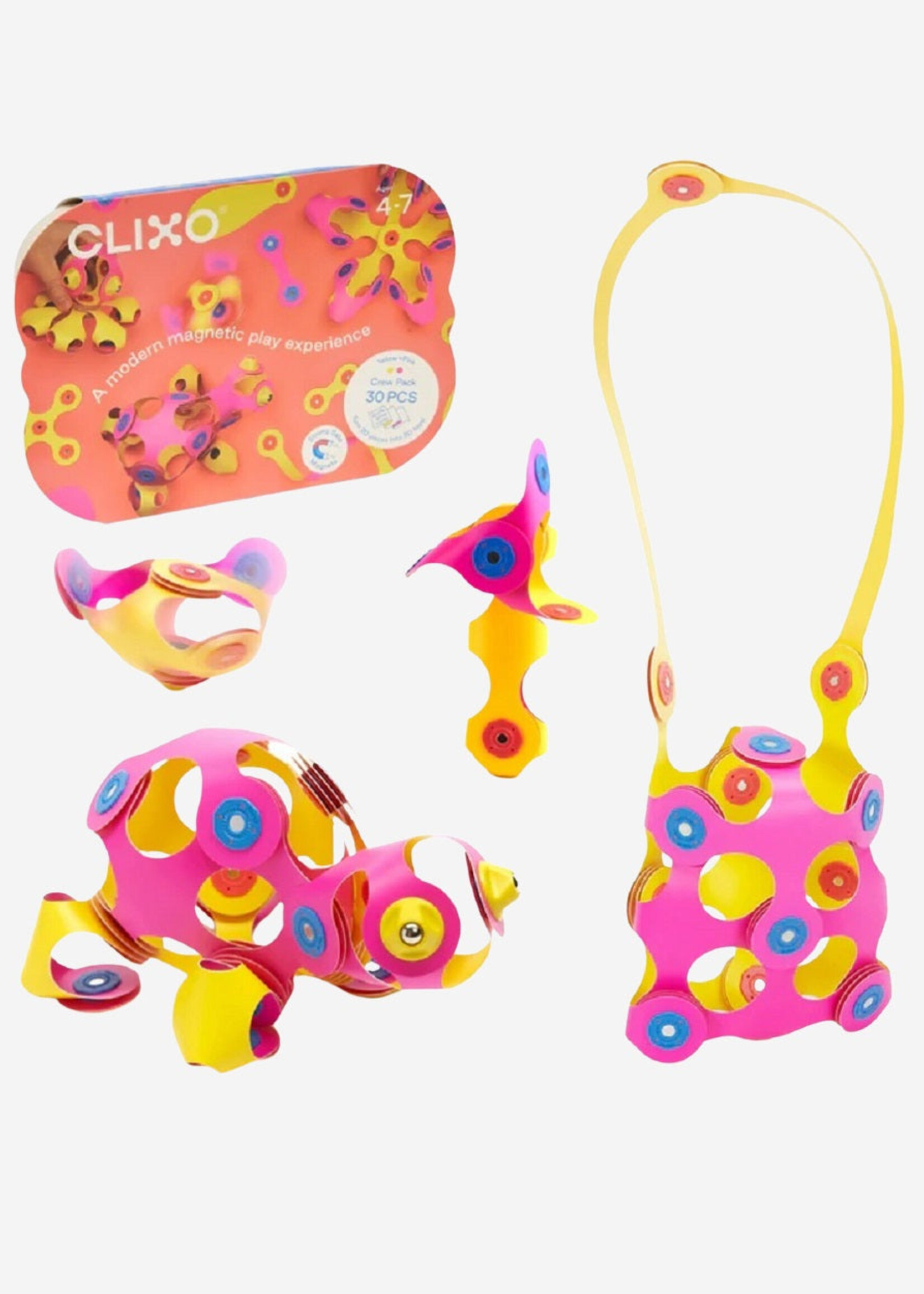 Clixo Clixo | Crew Pack - Pink/Yellow