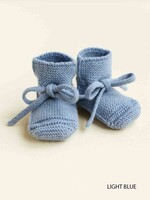 hvid Hvid | Booties 9 - 15m - Light blue