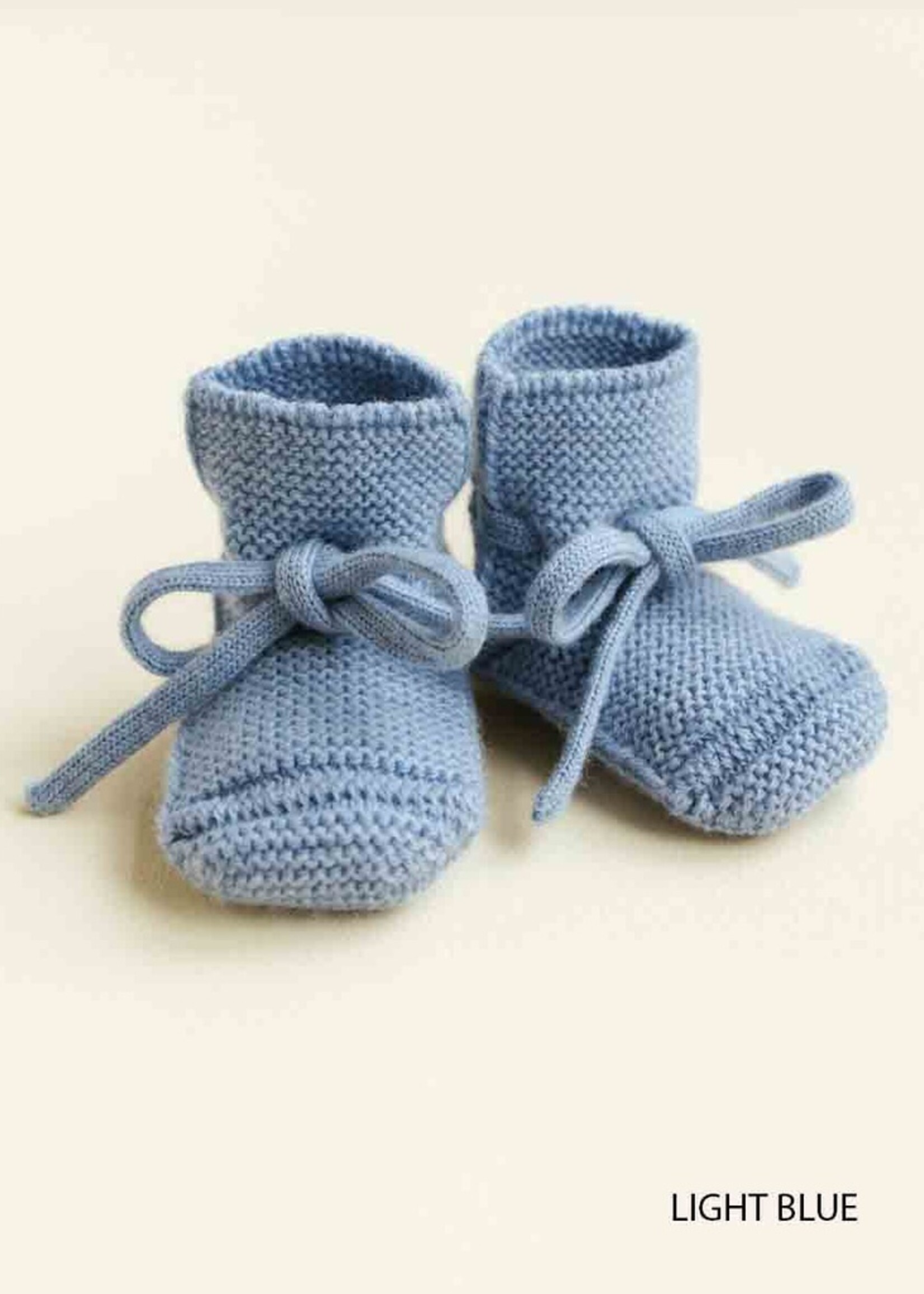 hvid Hvid | Booties 9 - 15m - Light blue