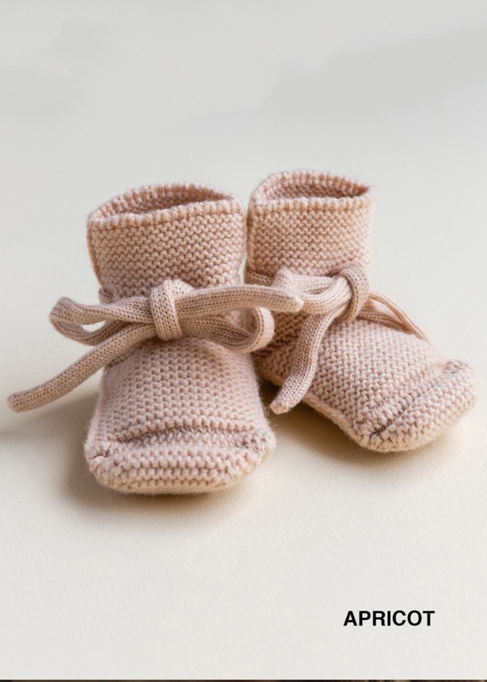 hvid Hvid | Booties - Powder - 0-9 m