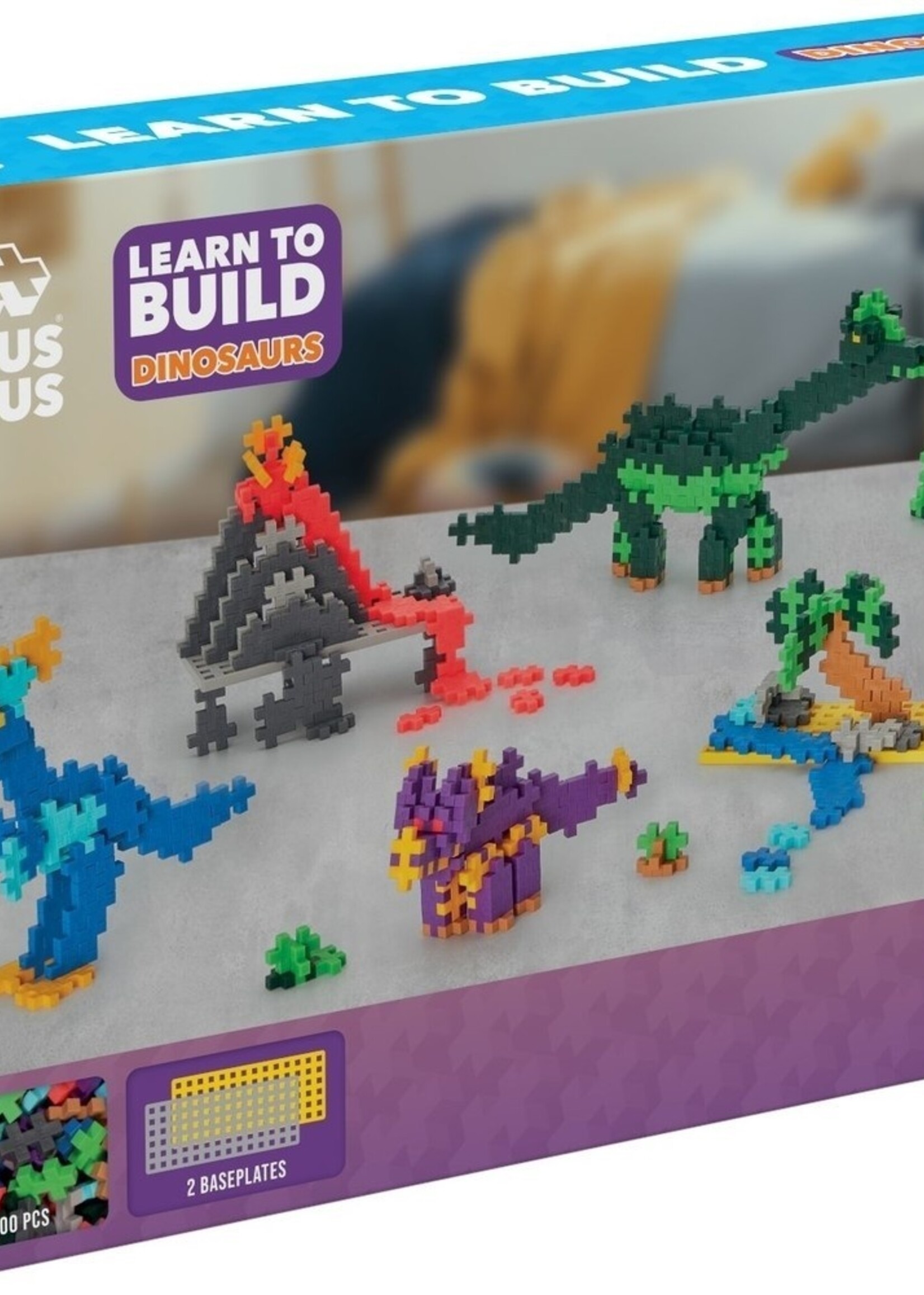 PlusPlus Plus-Plus | Learn to Build - Dinos - 600 st