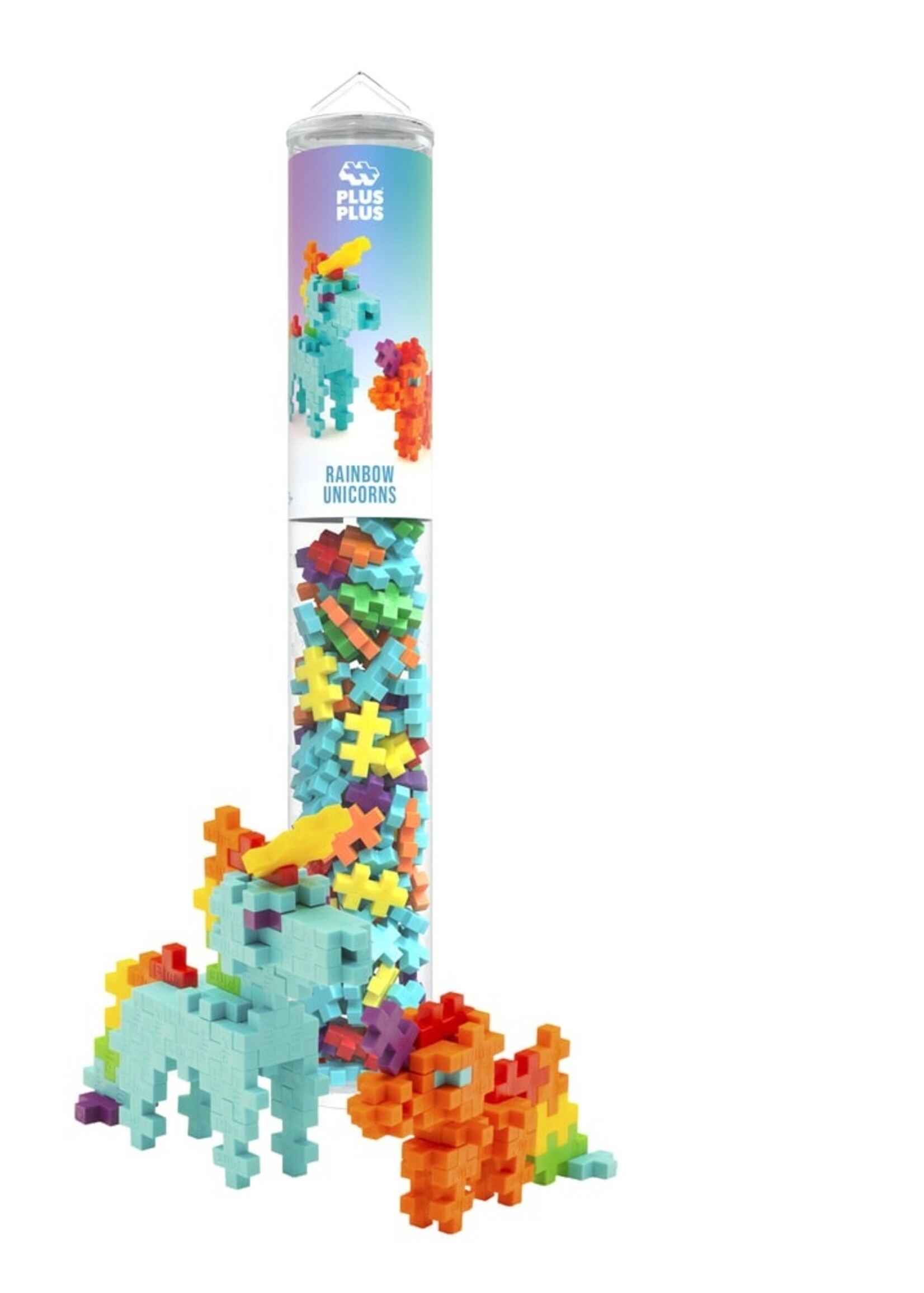 PlusPlus Plus-Plus | Tube Rainbow Unicorns - 100 st