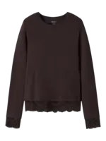 Name It Name It | NKFROSIMA LS SLIM TOP - Chocolate Plum