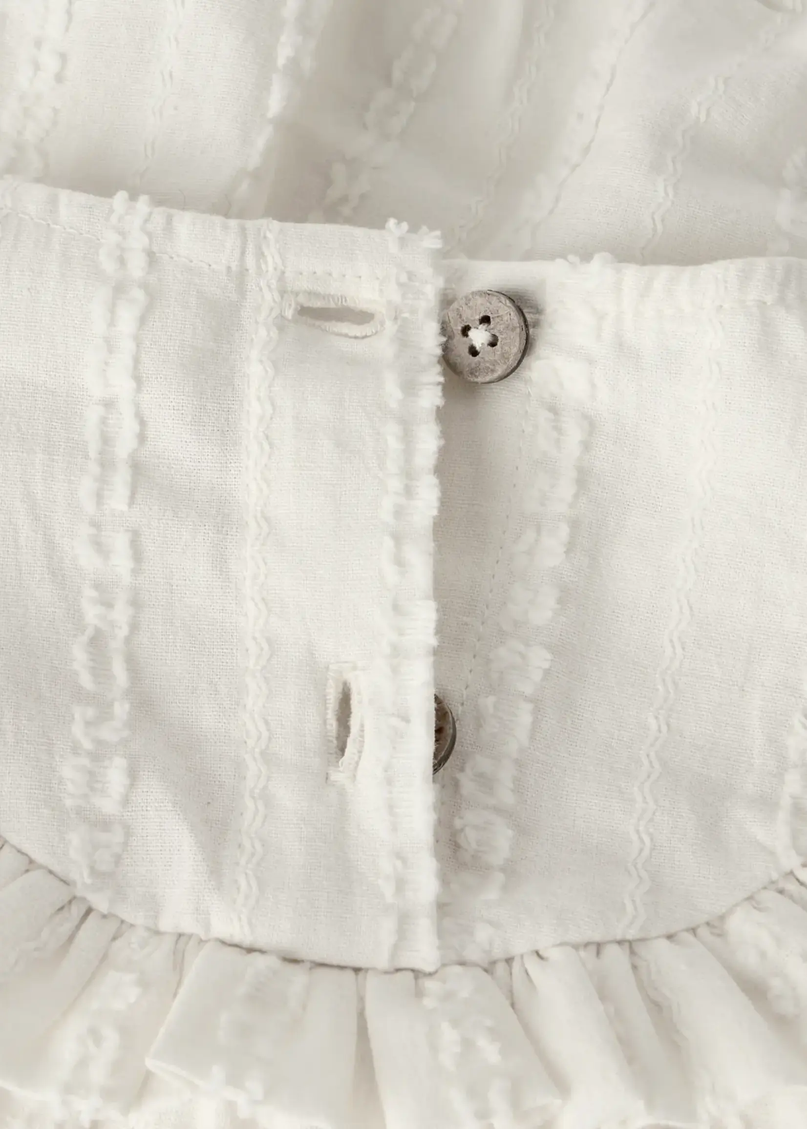 Lil’ Atelier Lil'Atelier | NBFROSEA FIK LS LOOSE ROMPER LIL - Turtledove