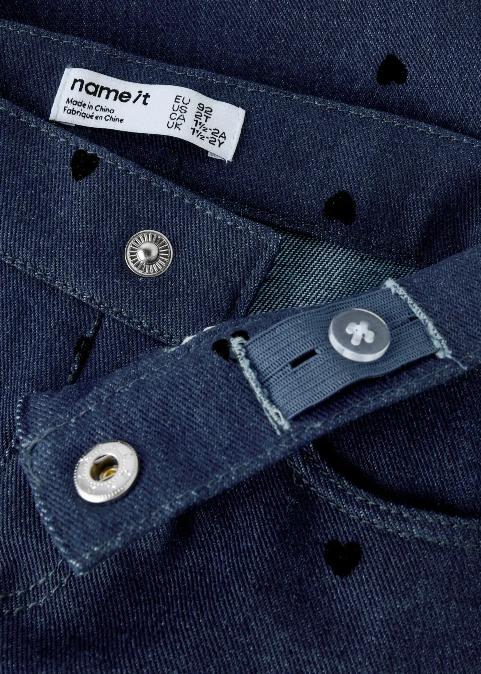 Name It Name it | NMFBELLA barrel ank jenas 4780-QK - Dark Blue Denim