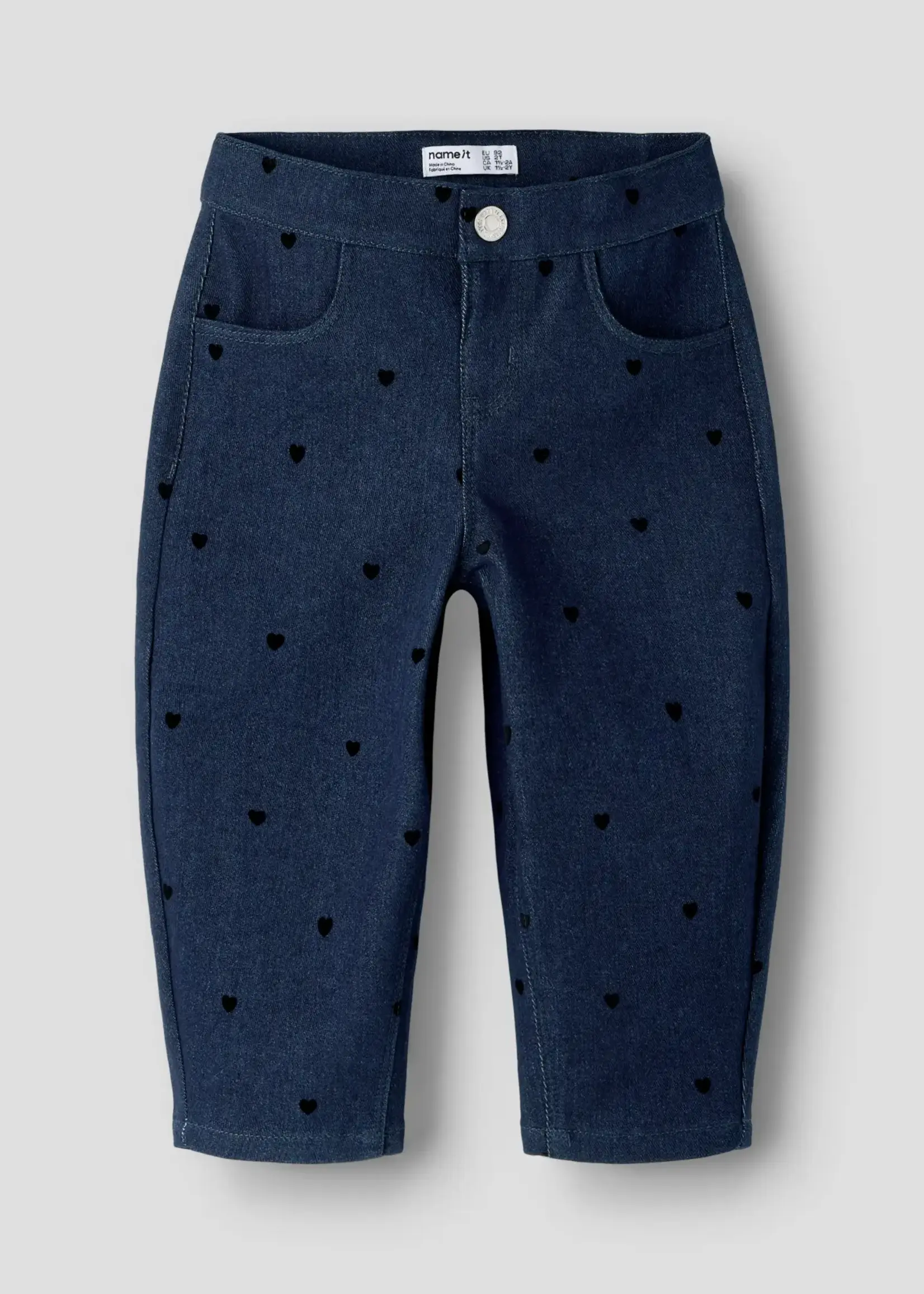 Name It Name it | NMFBELLA barrel ank jenas 4780-QK - Dark Blue Denim